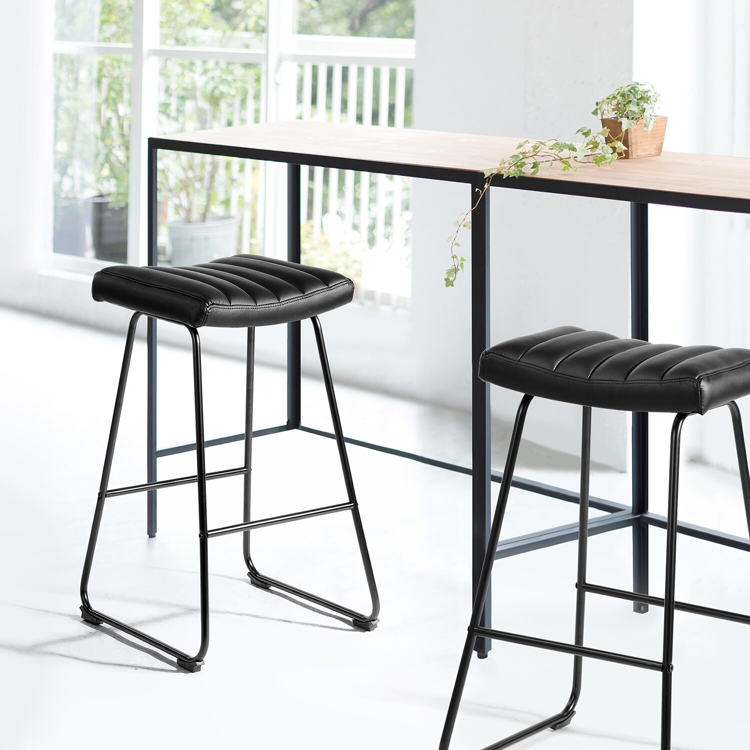 CASAINC SADDLEBAR BLACK stools - View #9