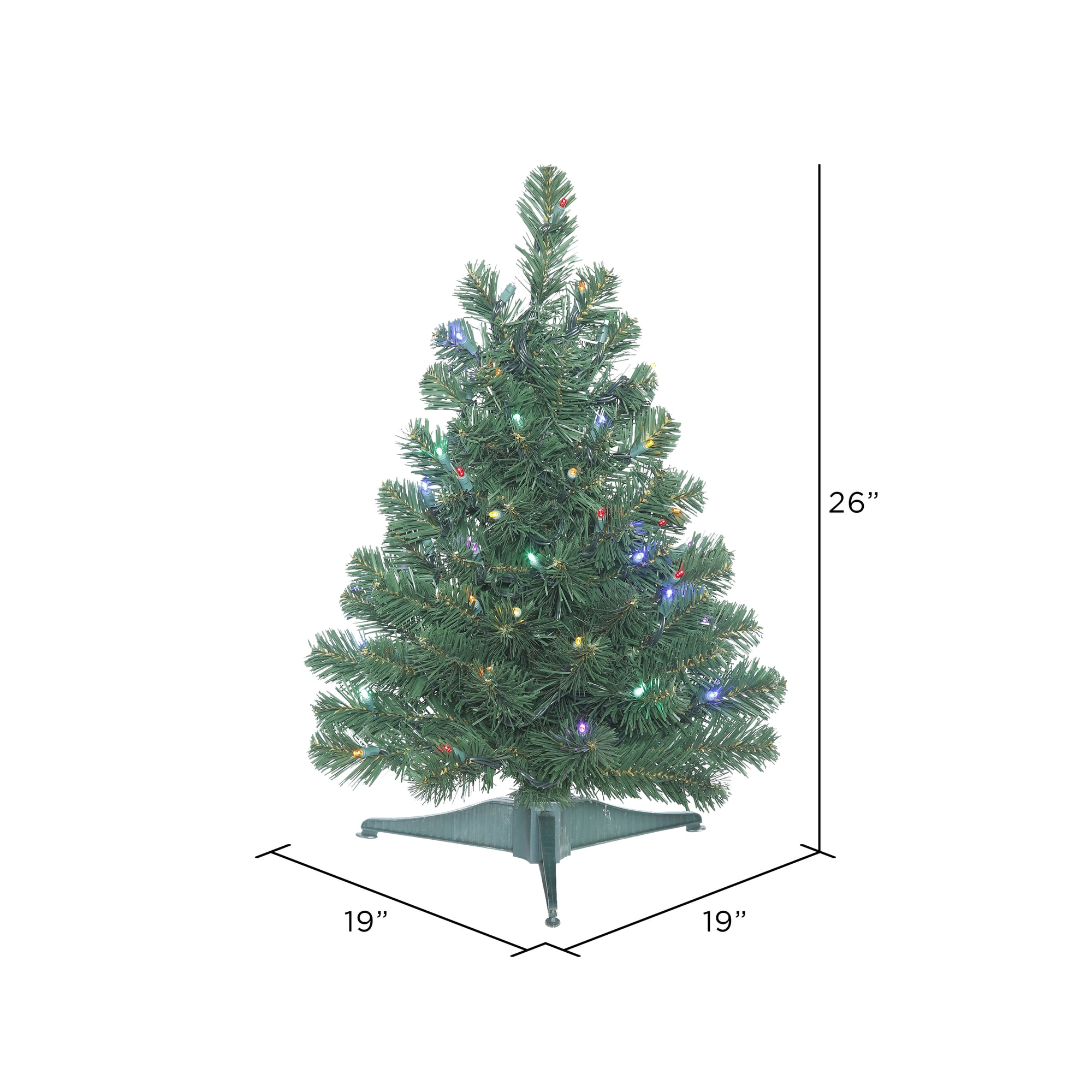 Vickerman C164028LED Artificial-Christmas-Trees - View #3