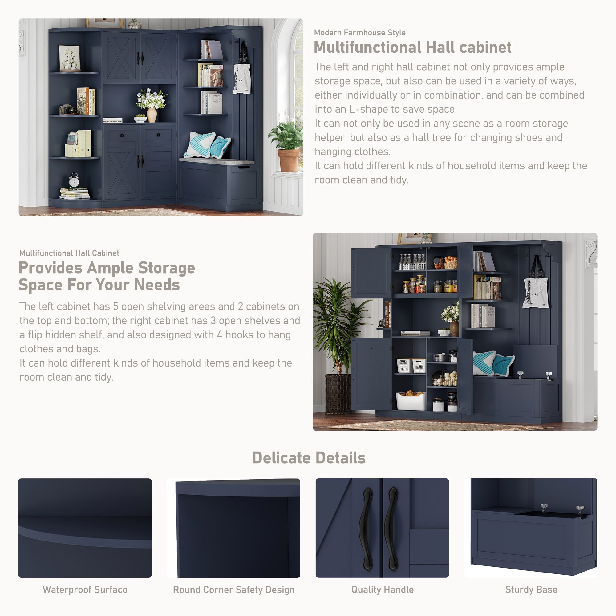 FurniFusion SF-R-0076 Hall-Trees - View #8