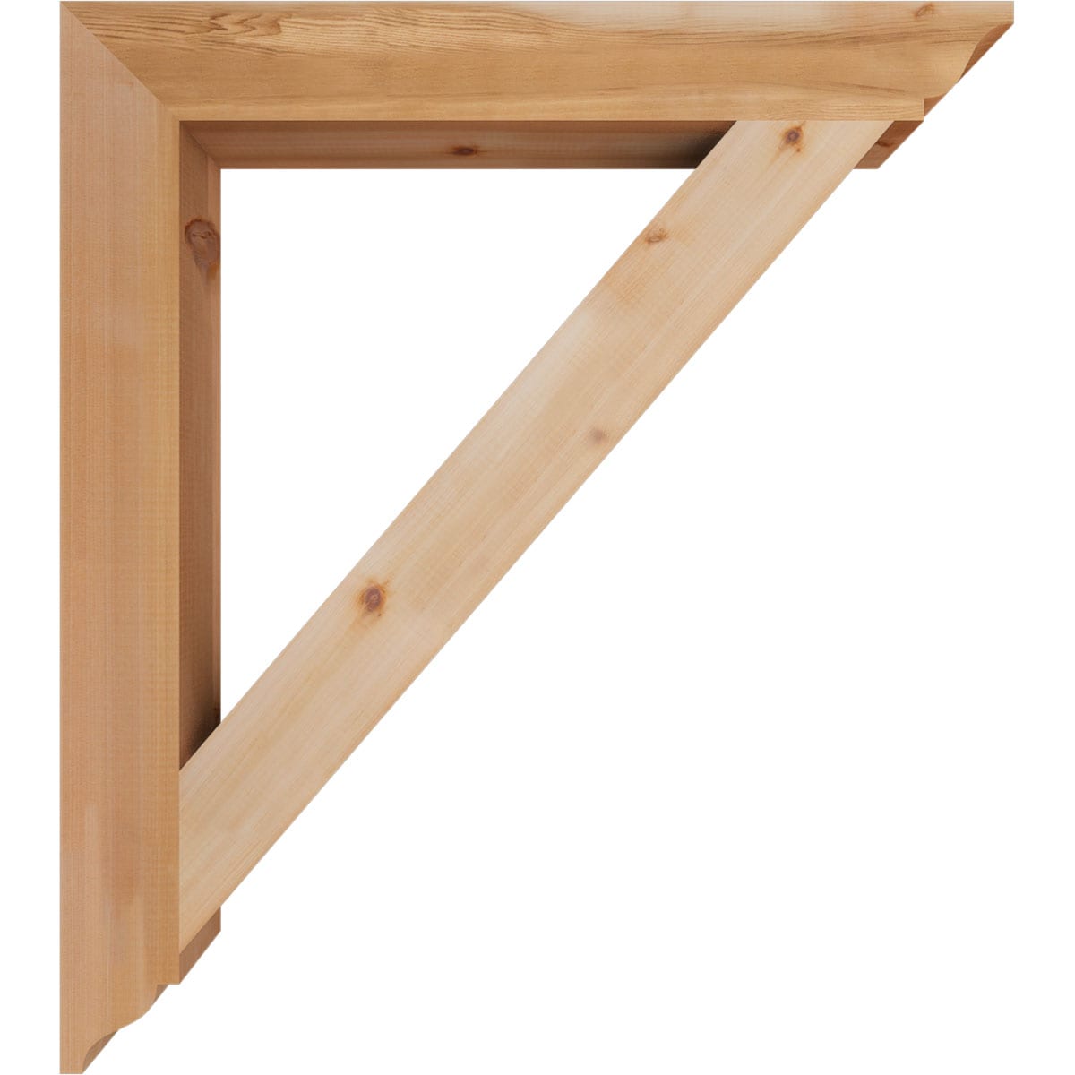 Ekena Millwork BKT04X32X36TRA01SWR Exterior-Brackets-Braces - View #3