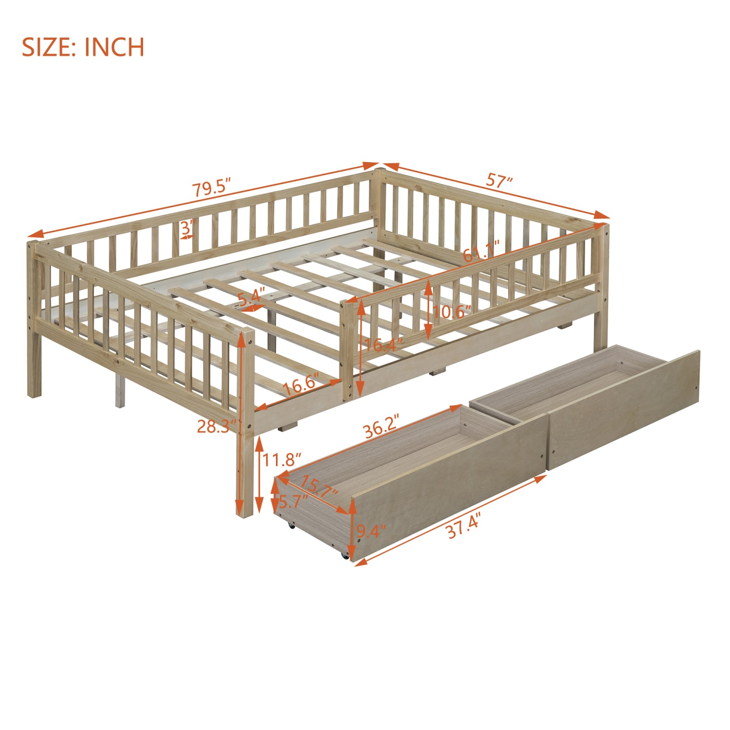 Streamdale Furniture WF301868AAN beds - View #3