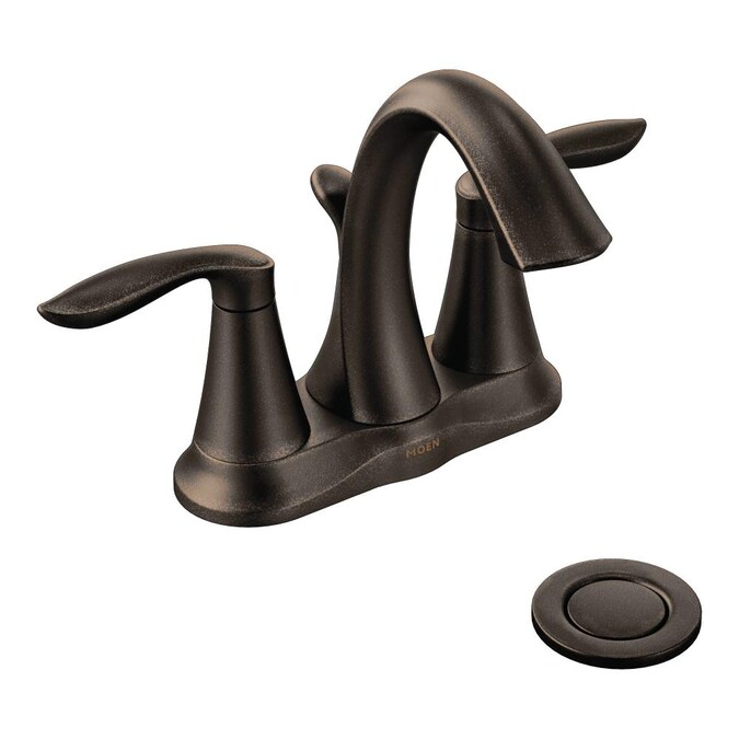Moen Eva Oil Rubbed Bronze 2 Handle 4, Moen Eva Bathroom Faucet Parts