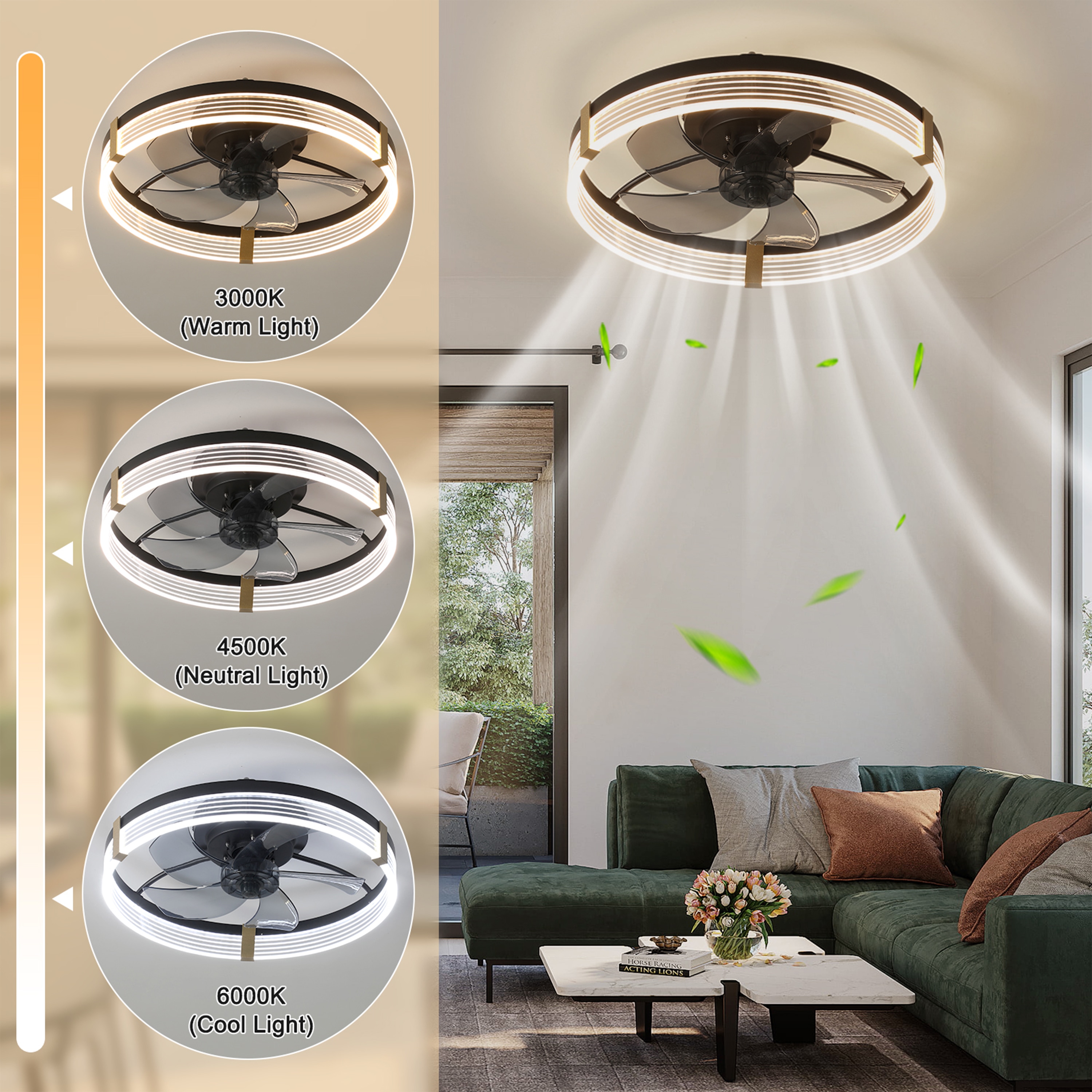 GoYeel ZF004BL Ceiling-Fans - View #5