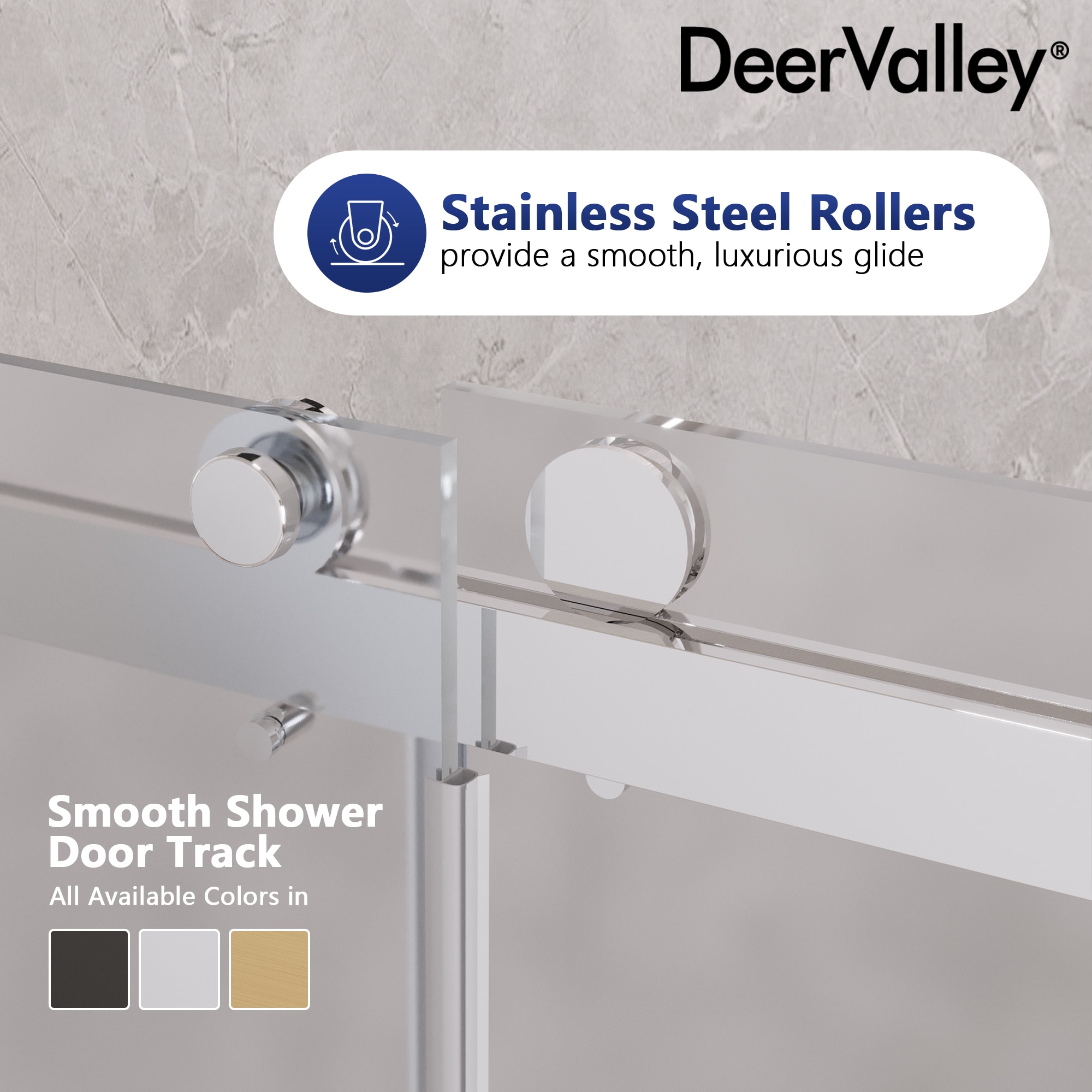 DeerValley DV-1SD0216ST Bathtub-Doors - View #3