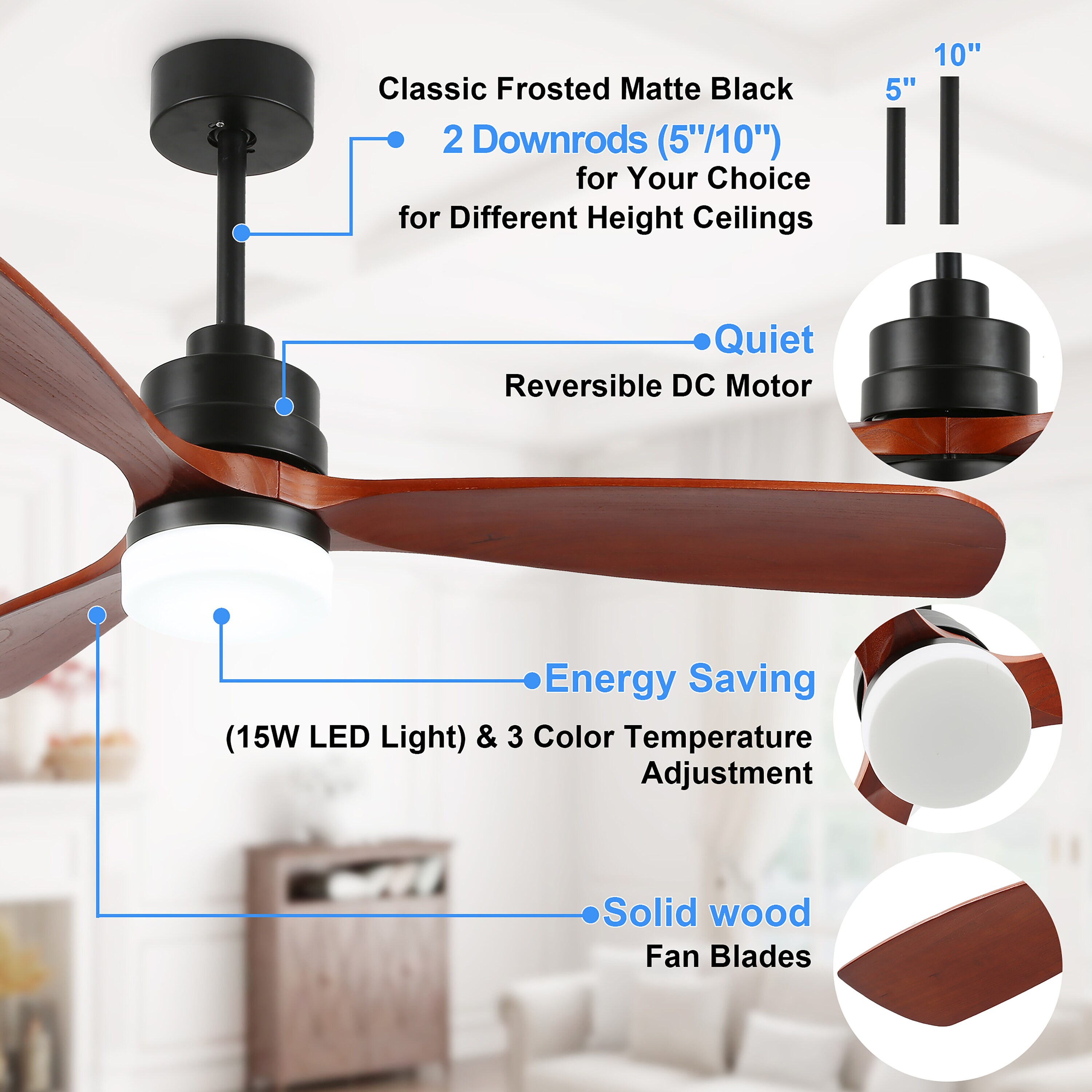Bella Depot DC5202 Ceiling-Fans - View #9