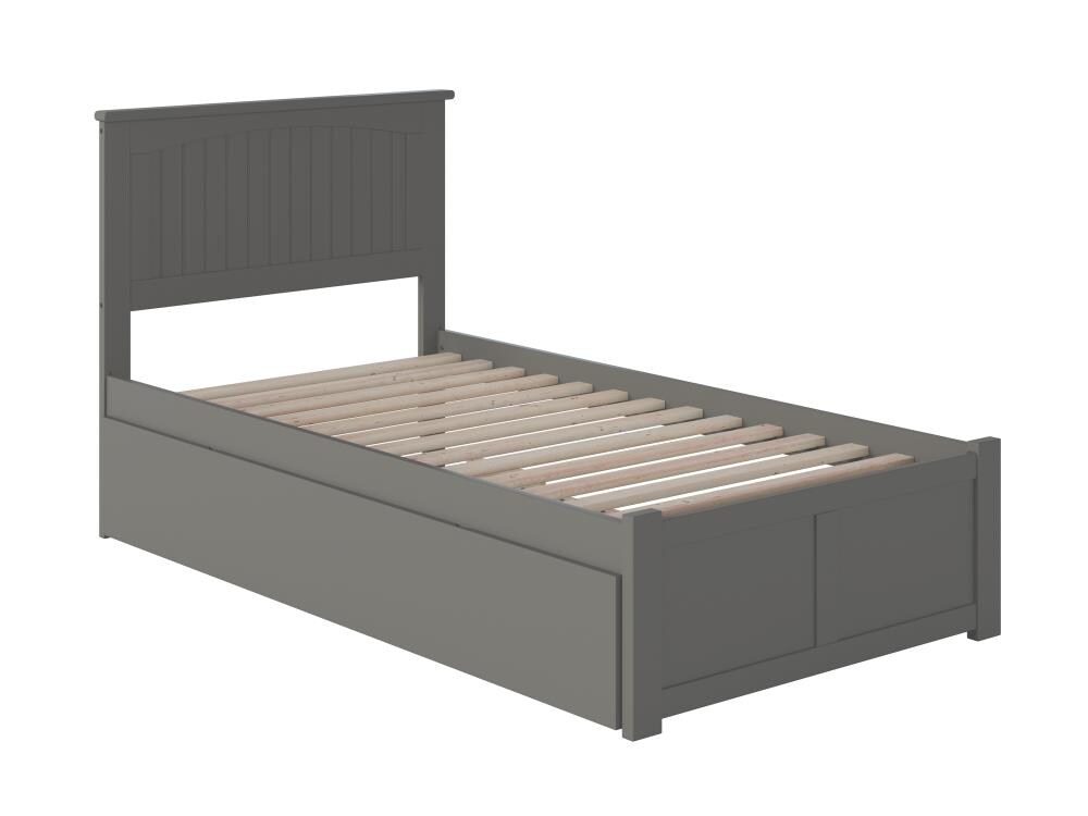 Atlantic Furniture Nantucket Grey Twin, Full Bed With Twin Trundle Ikea
