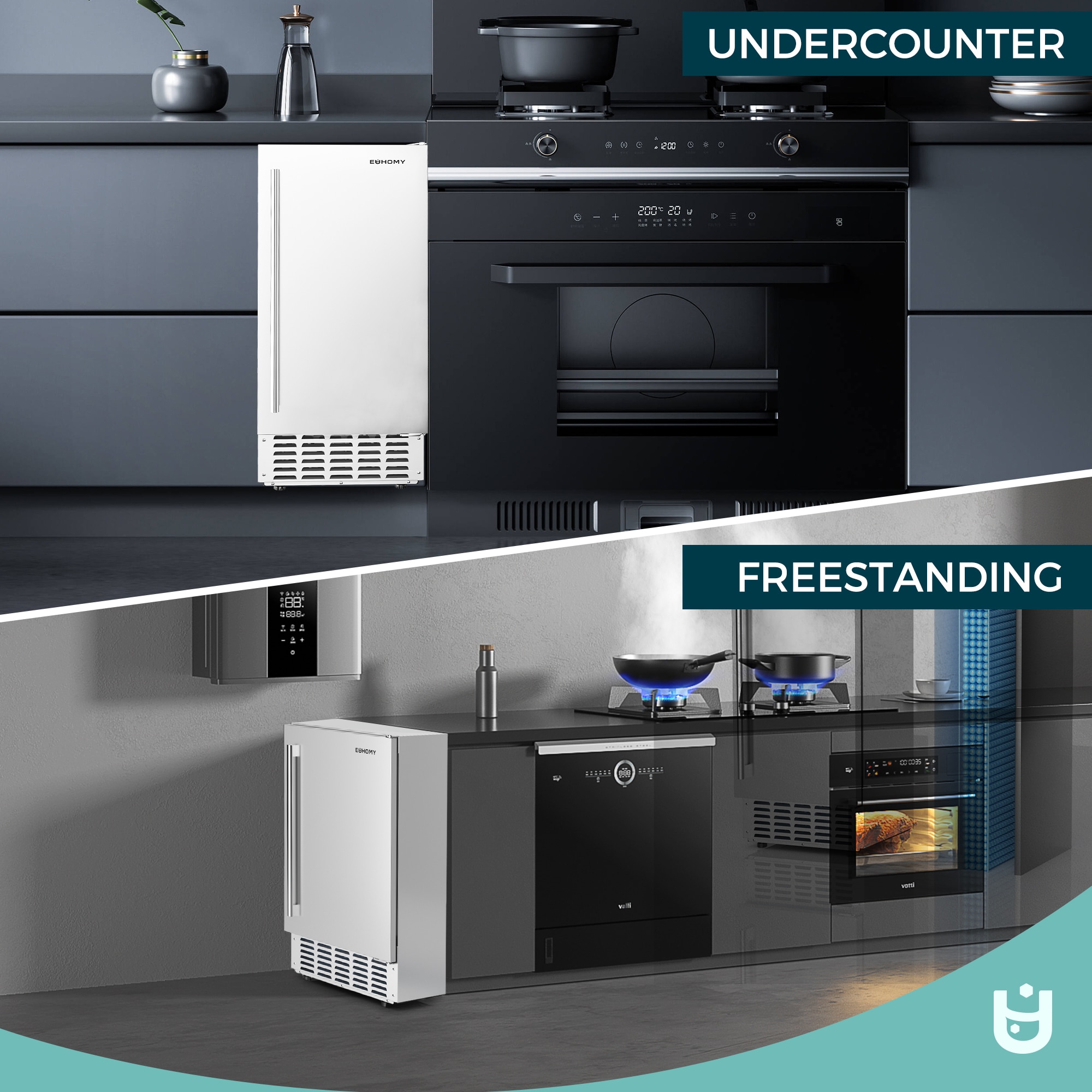 Euhomy CIM007-66SI-E-LS-SC Ice-Makers - View #7