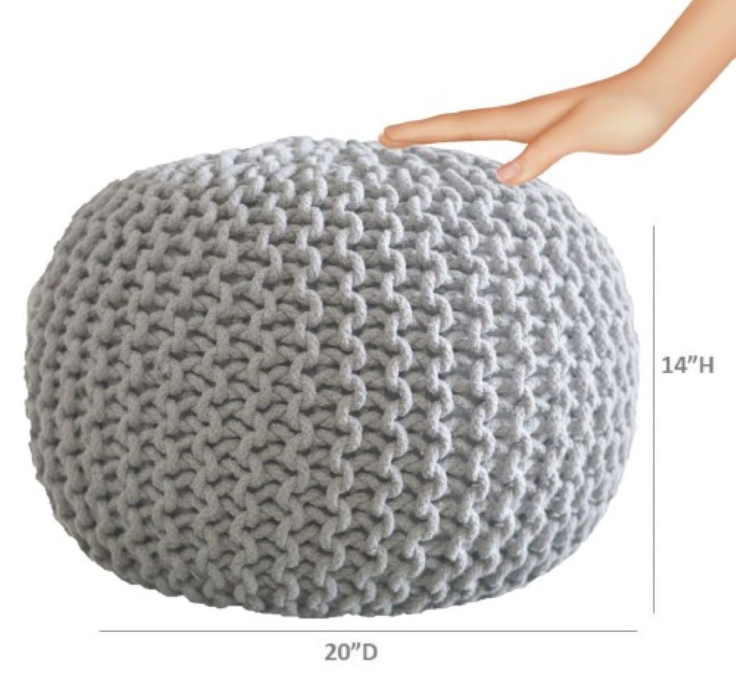 AANNY Designs JJS01161 Indoor-Ottomans - View #5