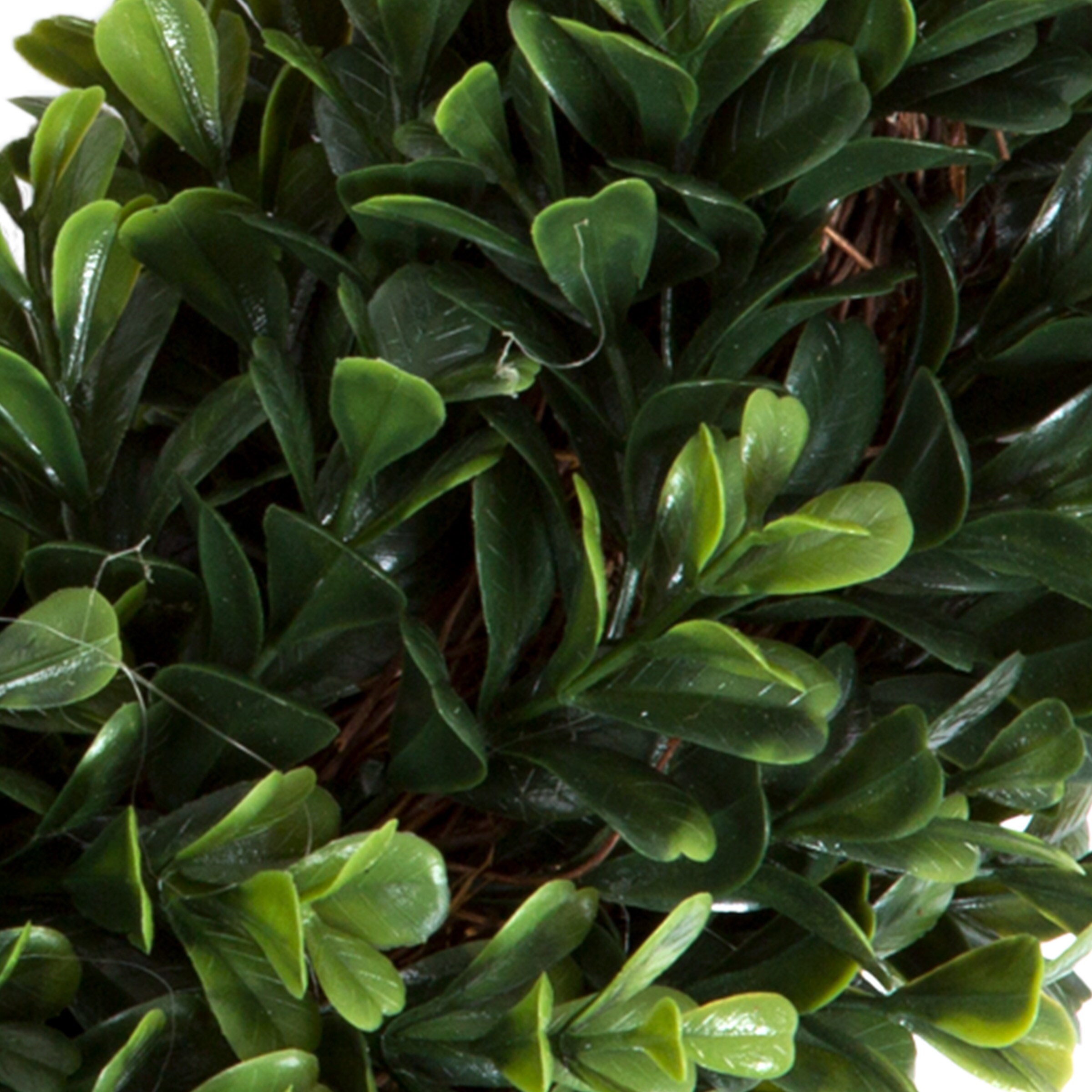 Nature Spring 13.7-Inch UV-Resistant Artificial Boxwood Wreath
