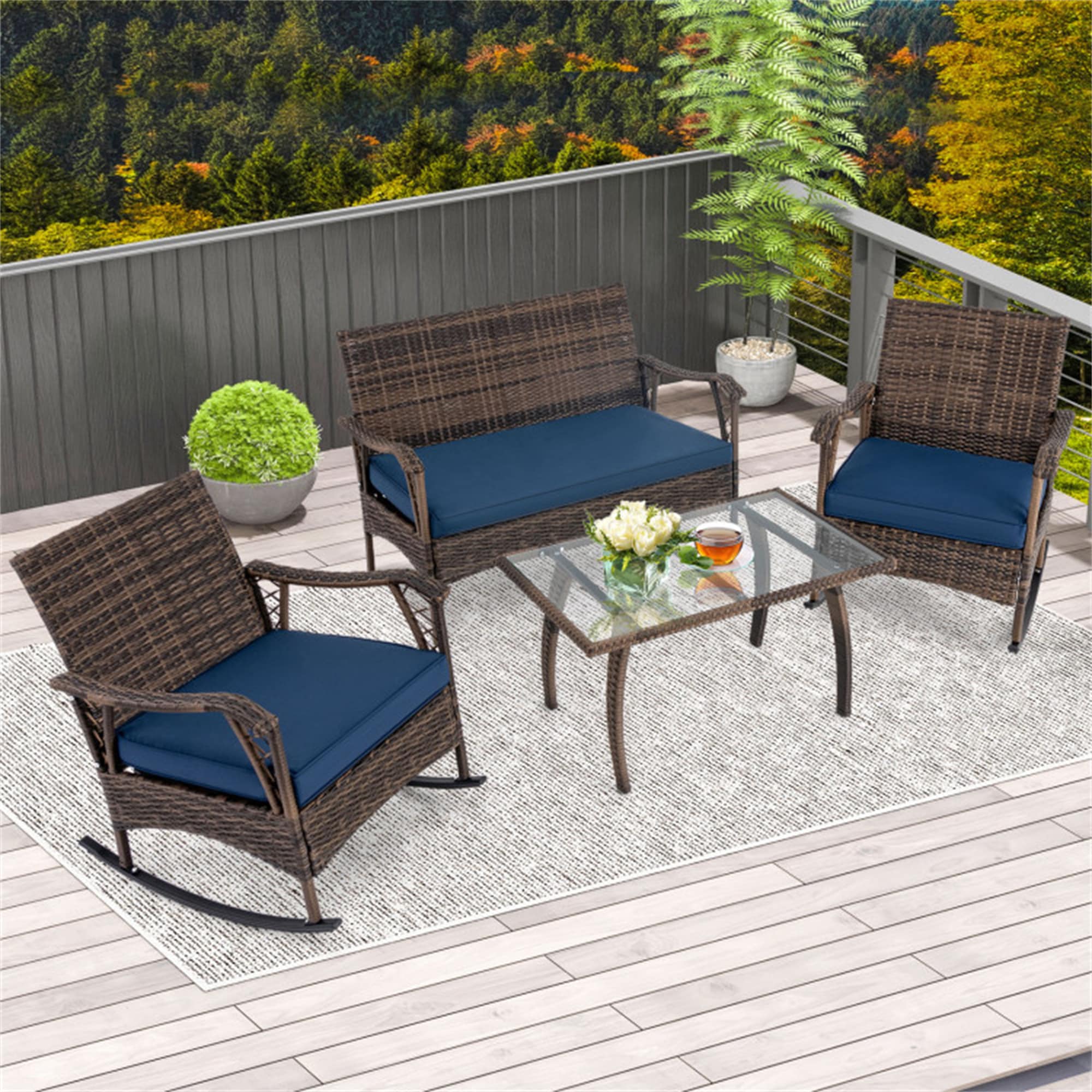 BABOOM BOM-1853NY+-CO Patio-Conversation-Sets - View #2