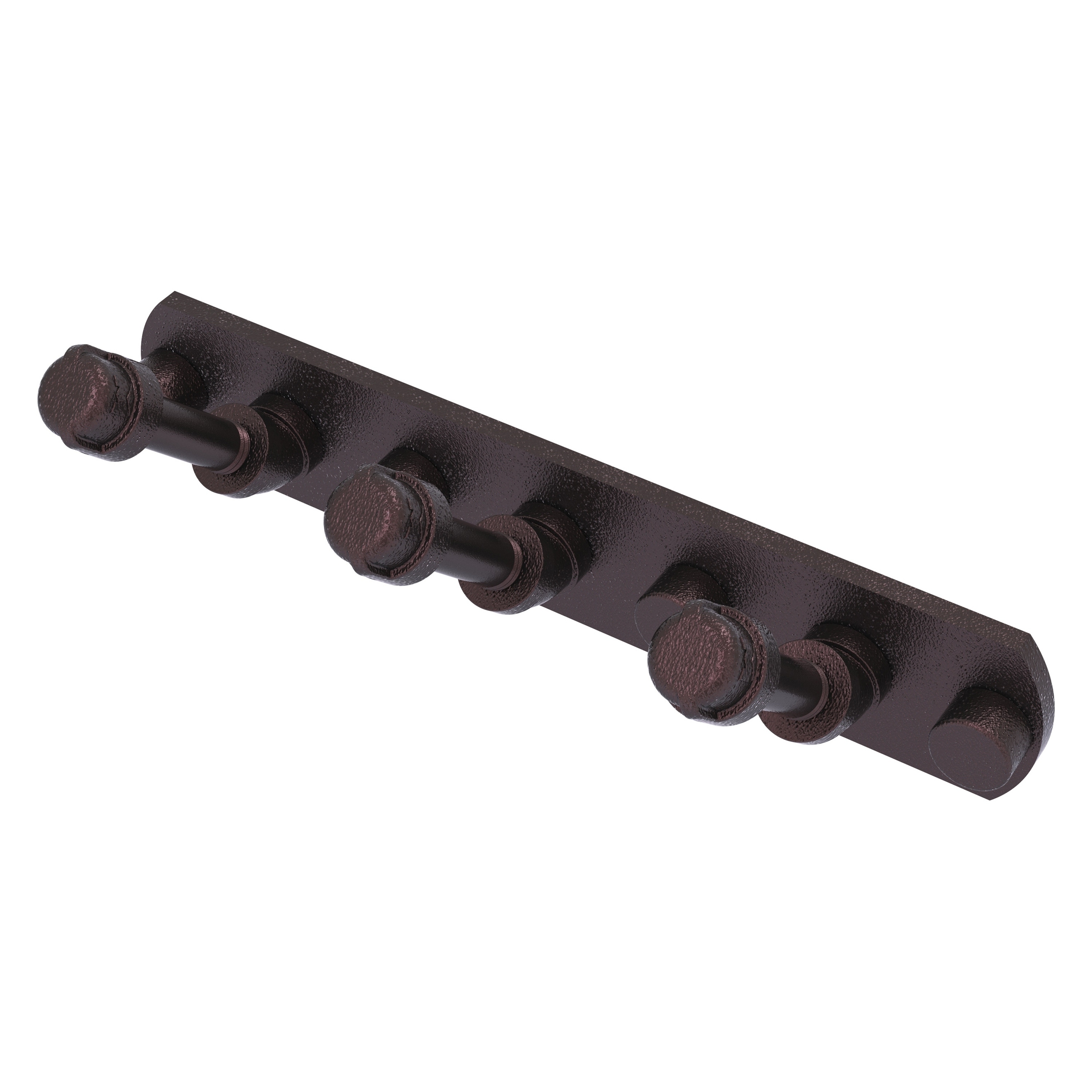 Allied Brass P-300-HK-3-ABZ Pipeline Antique Bronze Triple -Hook Wall mount Towel Hook