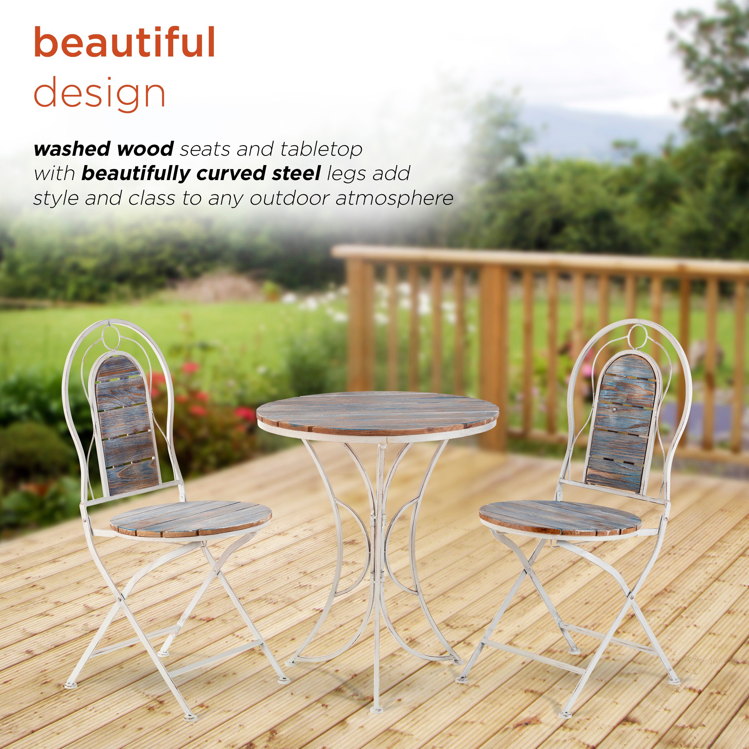 3 piece french bistro set