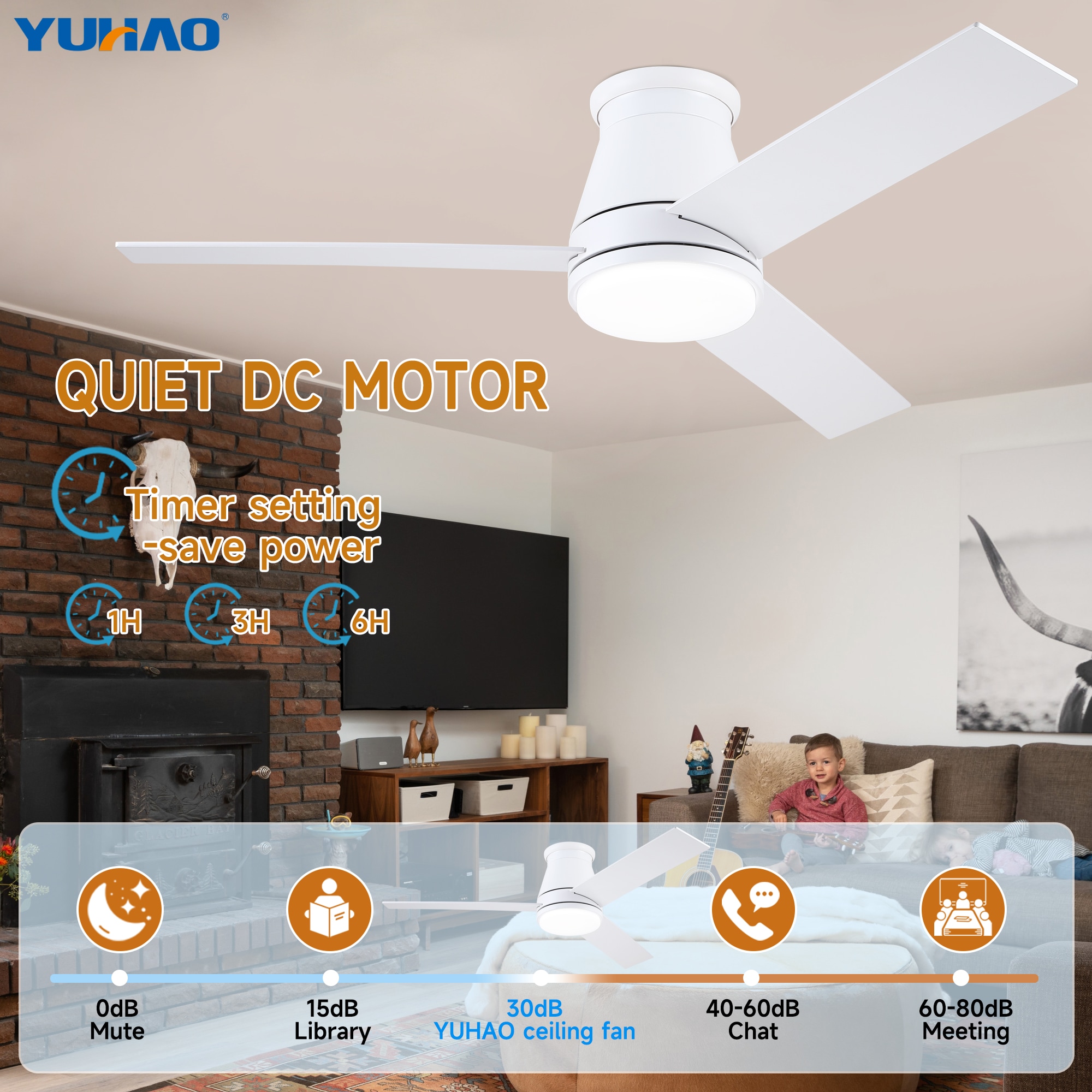 YUHAO LSDC1153WH48 Ceiling-Fans - View #14