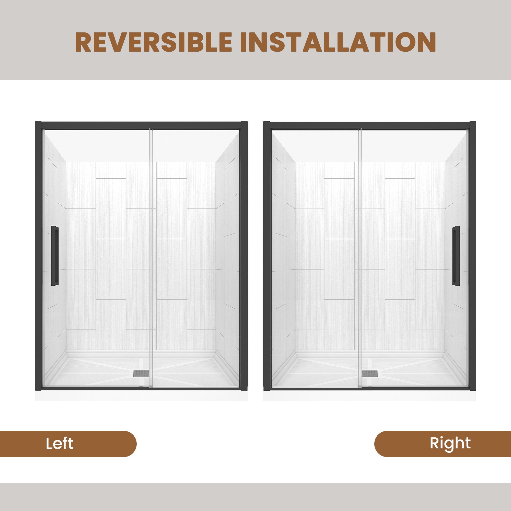 CASAINC CABR1303MB26C25 Alcove-Shower-Kit - View #6