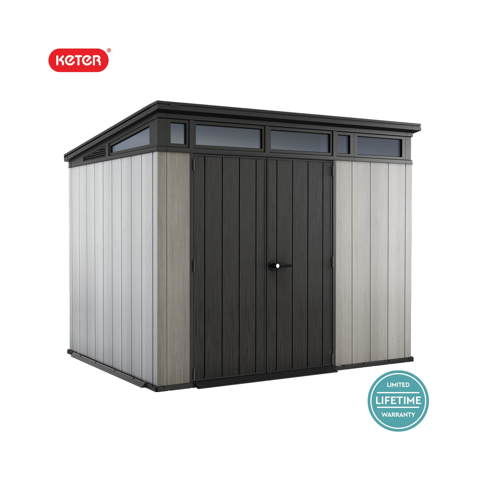 Keter 237083 Vinyl-Resin-Storage-Buildings - View #2