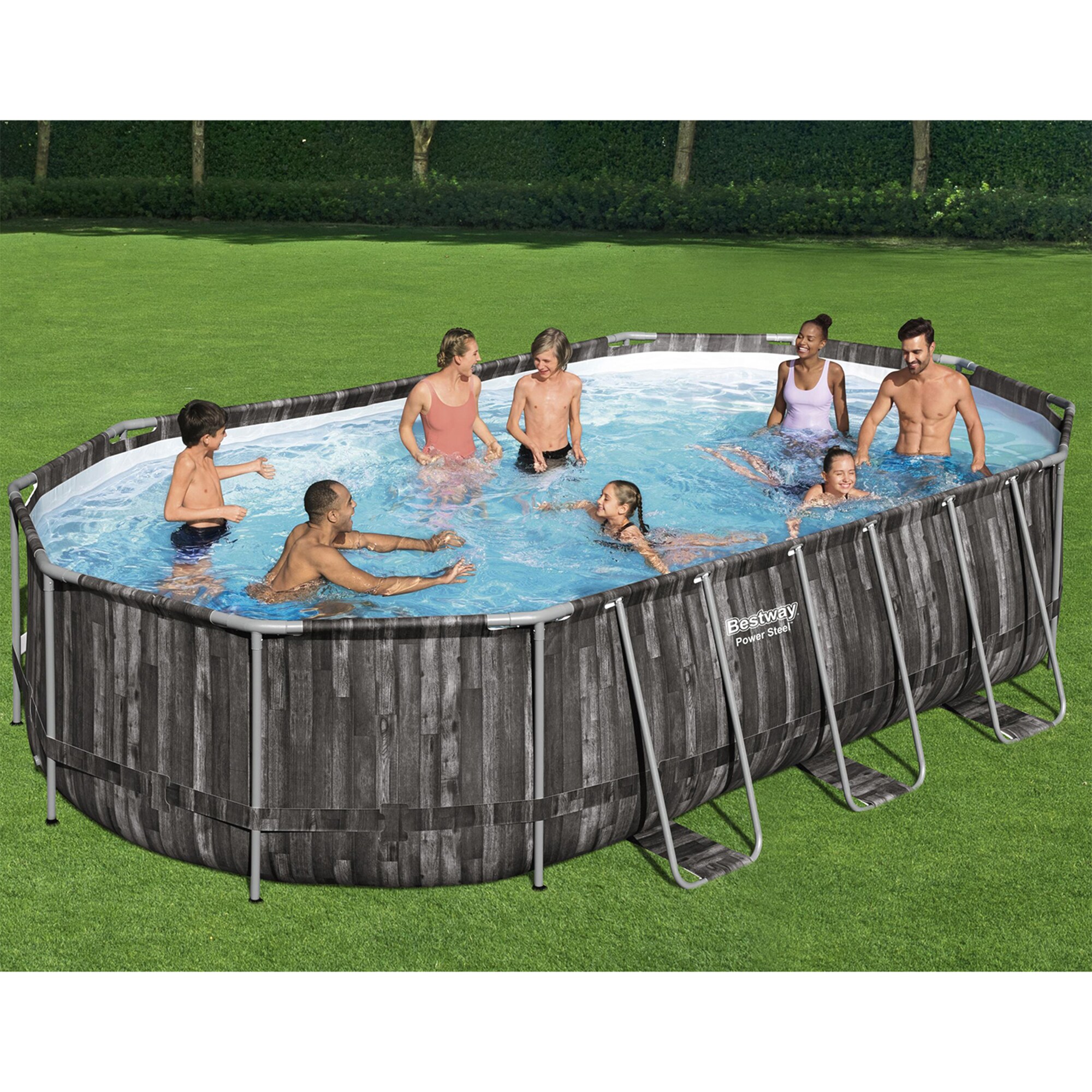 Premium Leaf Net Pool Cover - Round, Oval & Rectangle - Island Recreational