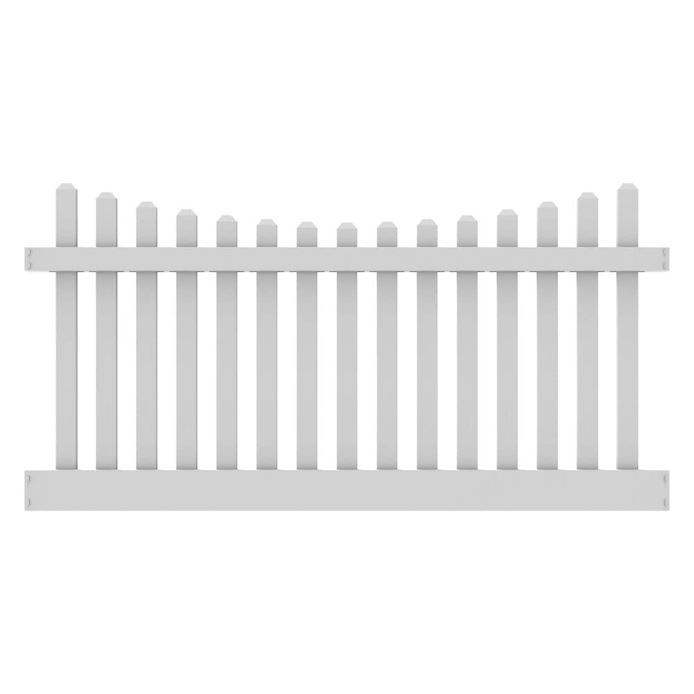 G-scale White Color Real Wood Picket Fence 3 Feet Long & Positionable LGB Size 