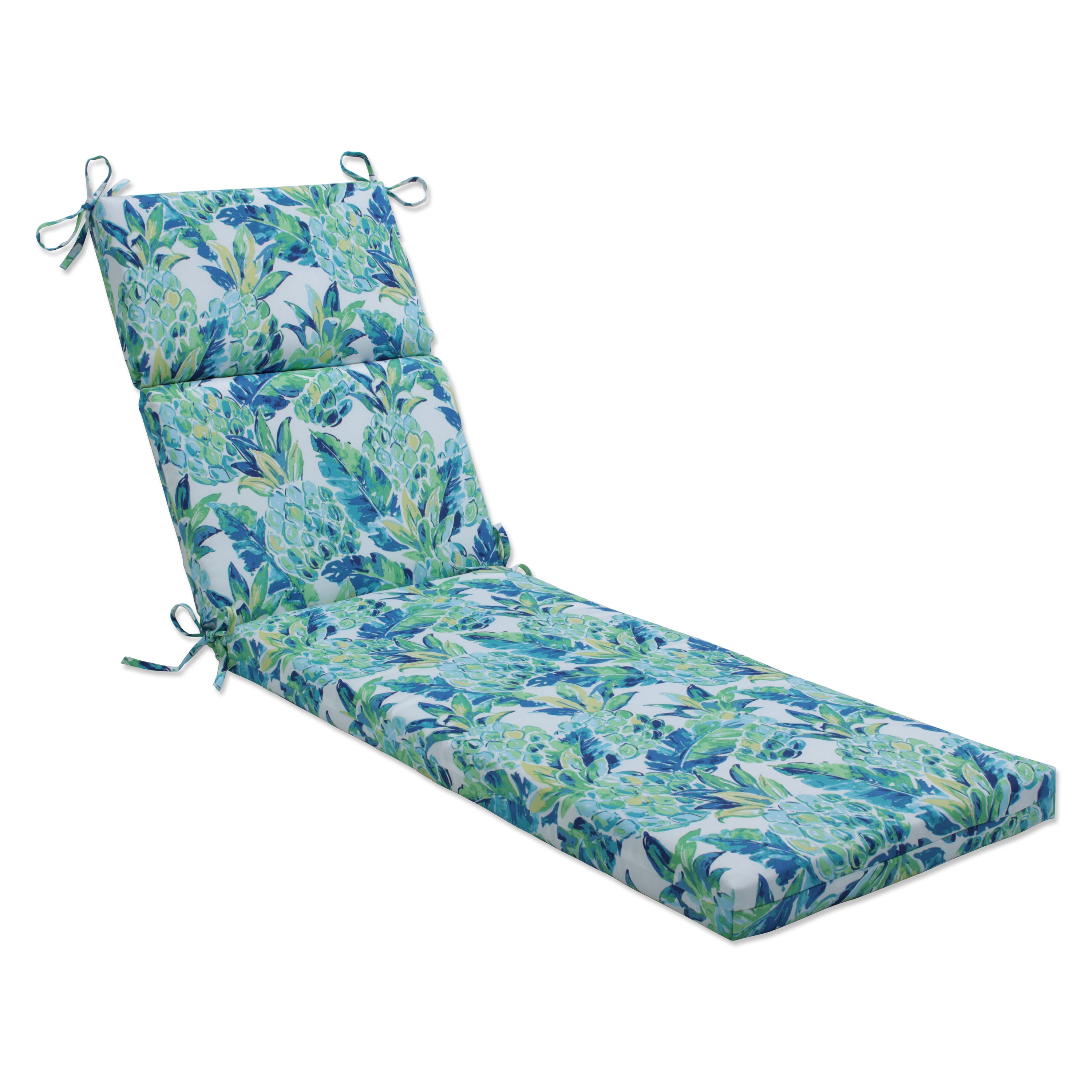 Pillow Perfect Patio chaise lounge chair cushion Patio Furniture ...