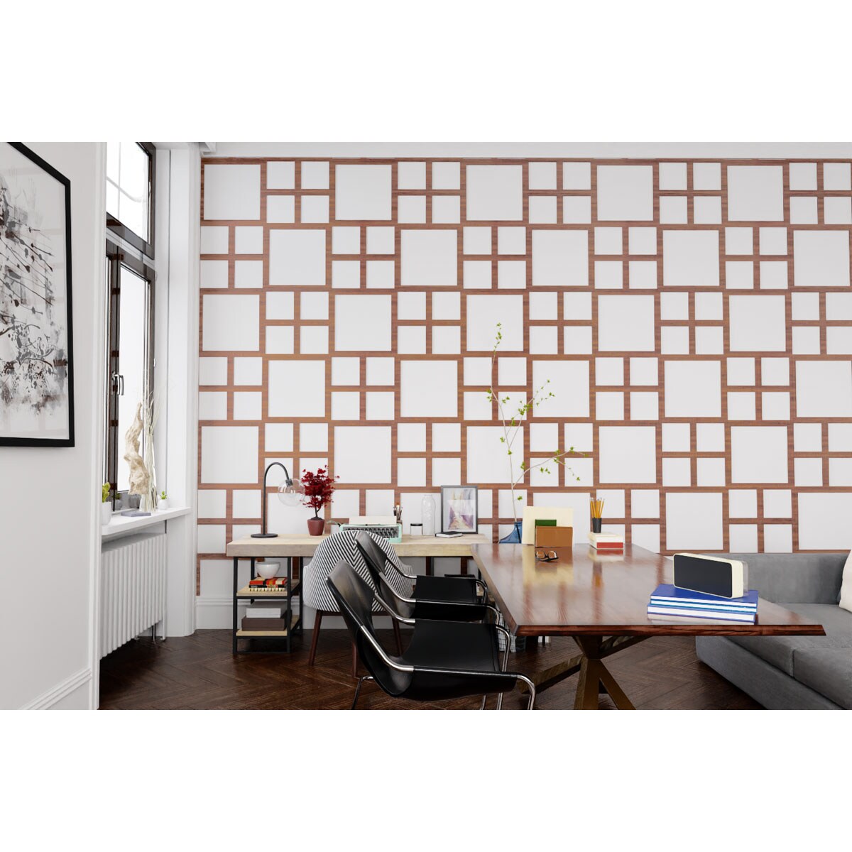 Ekena Millwork WALW16X16X0375BURHI Wall-Panels - View #7