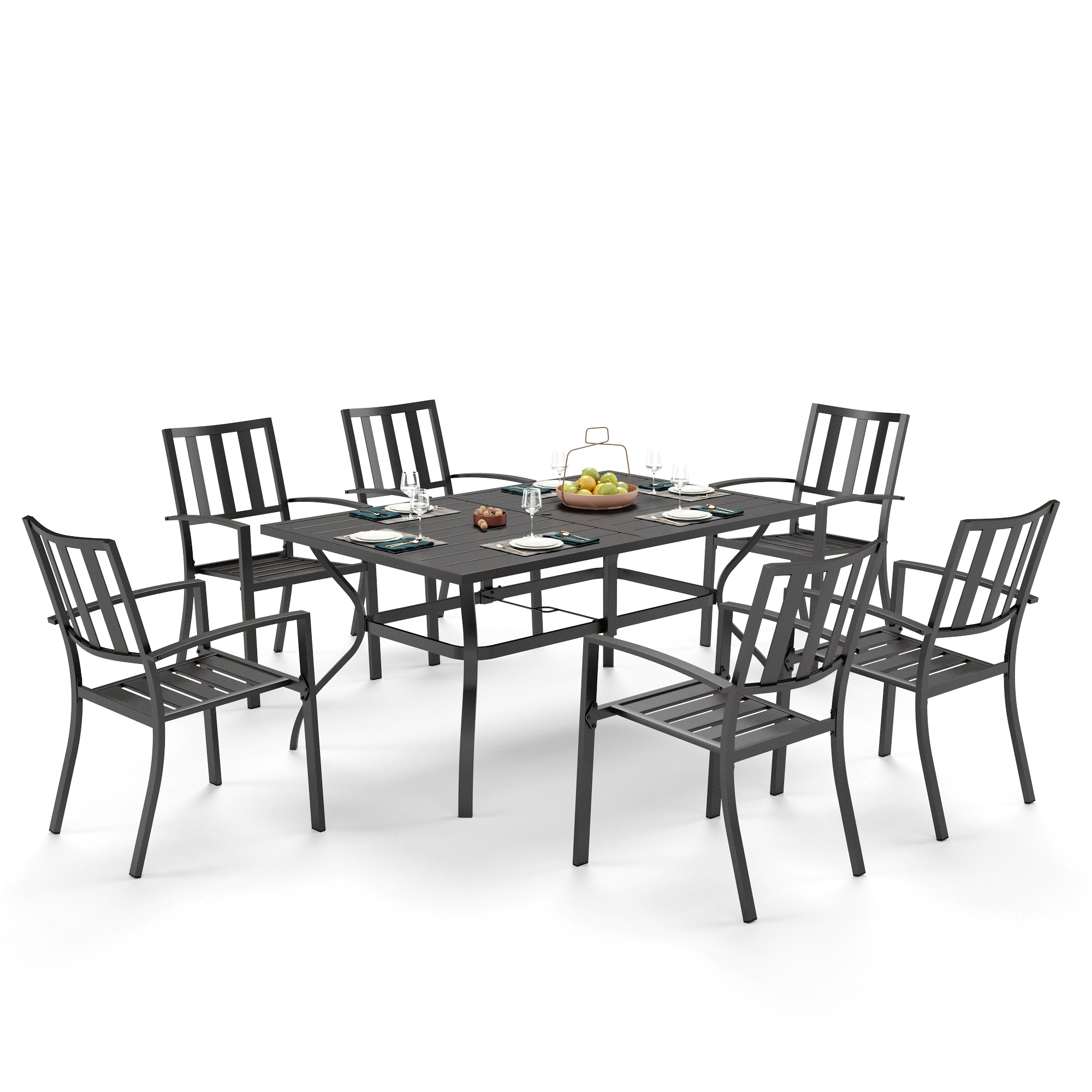 Sunshine Valley TC7-3501-4 Patio-Dining-Sets - View #2