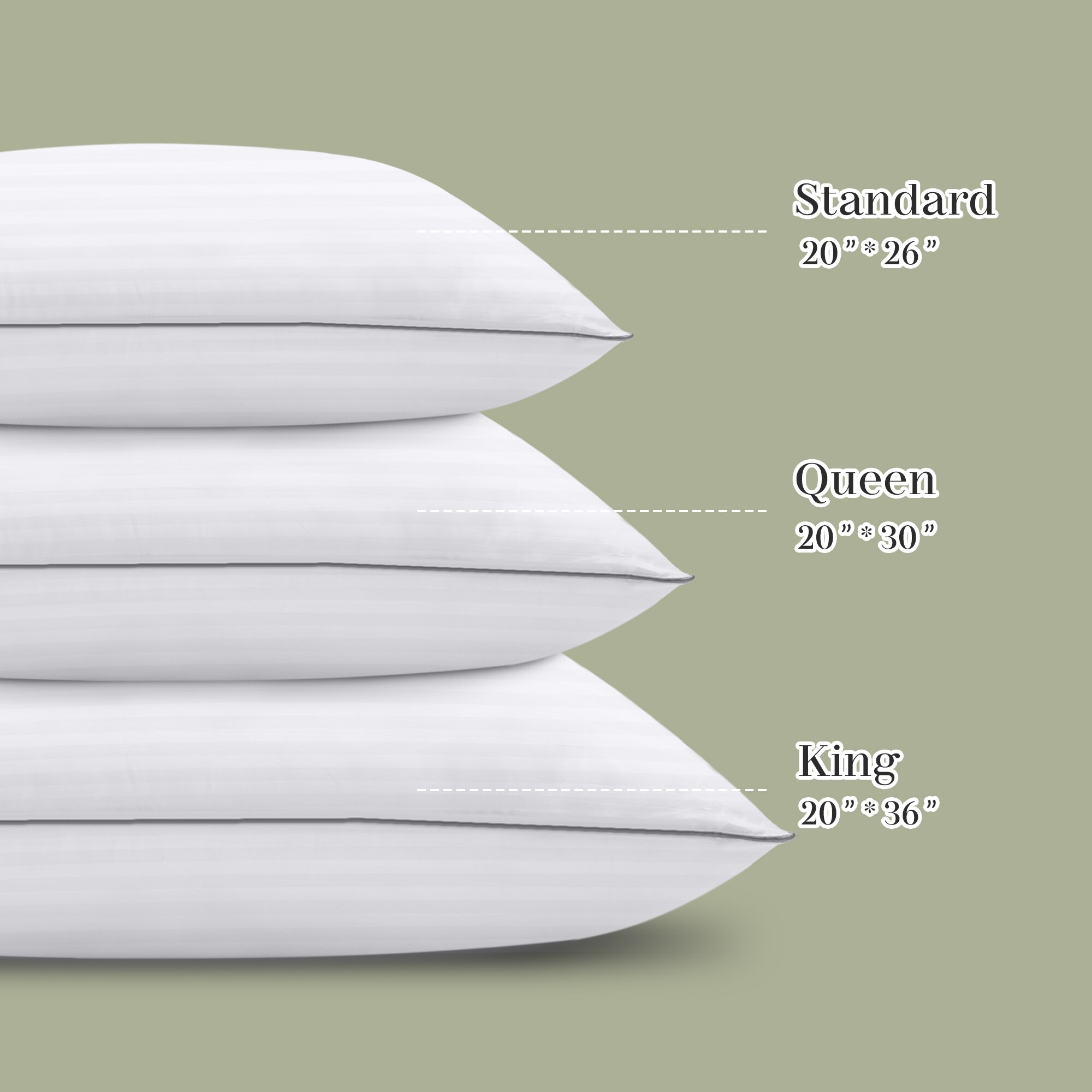 JEAREY JE-HXZ-WH-Q Bed-Pillows - View #6