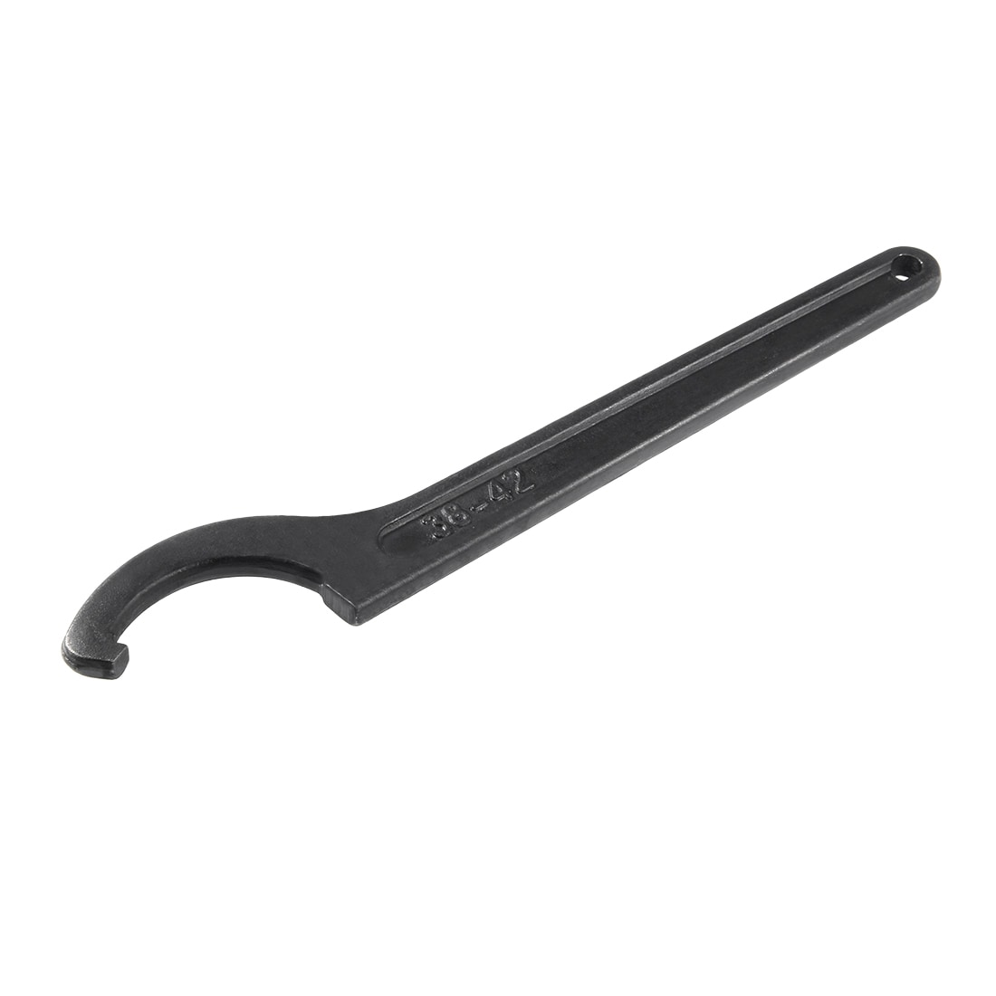 Unique Bargains C Hook Spanner Wrench Collet Chuck for 38-42mm Round Nut