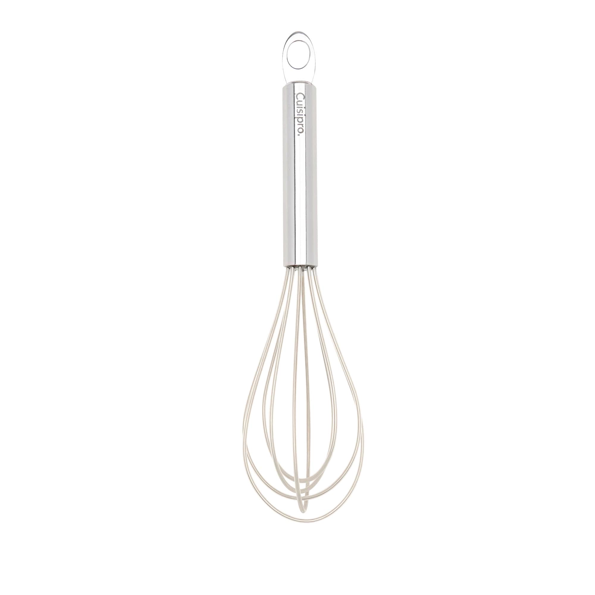 Cuisipro  8Inch Stainless Steel and Silicone Egg Whisk Frosted
