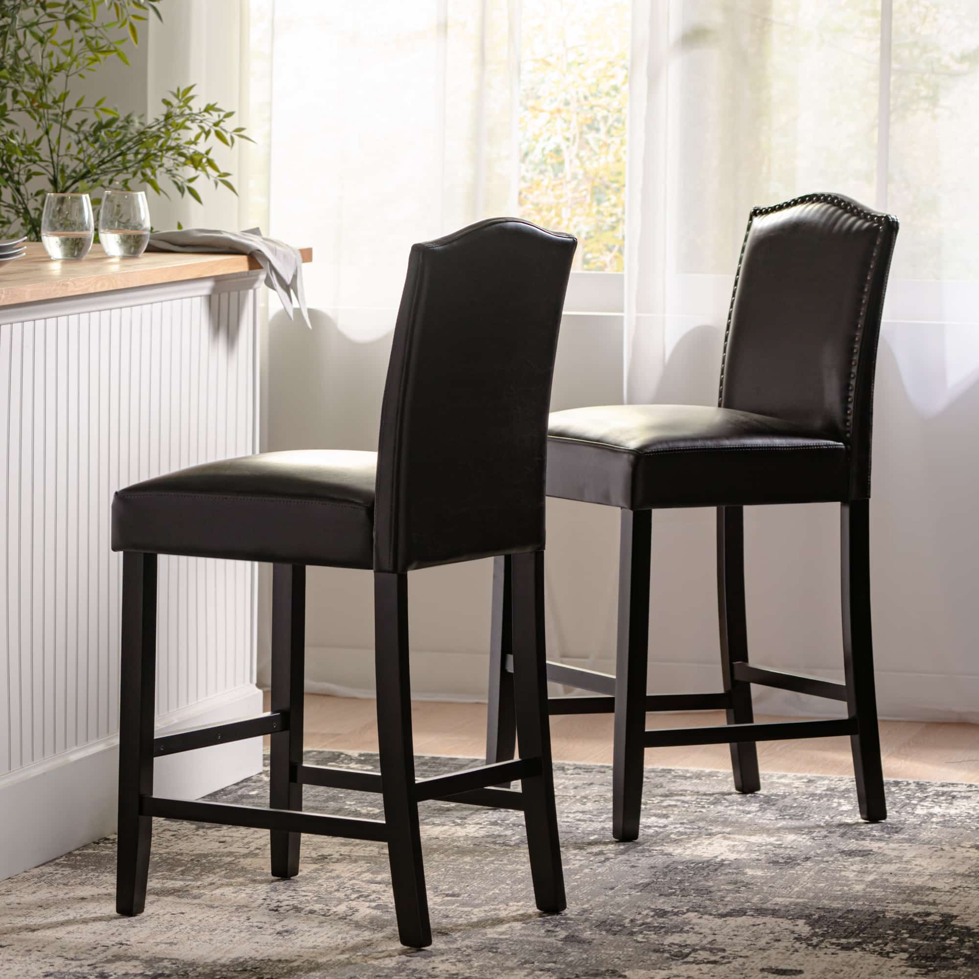 Maison Boucle JACE-COUNTER-BLACK stools - View #2