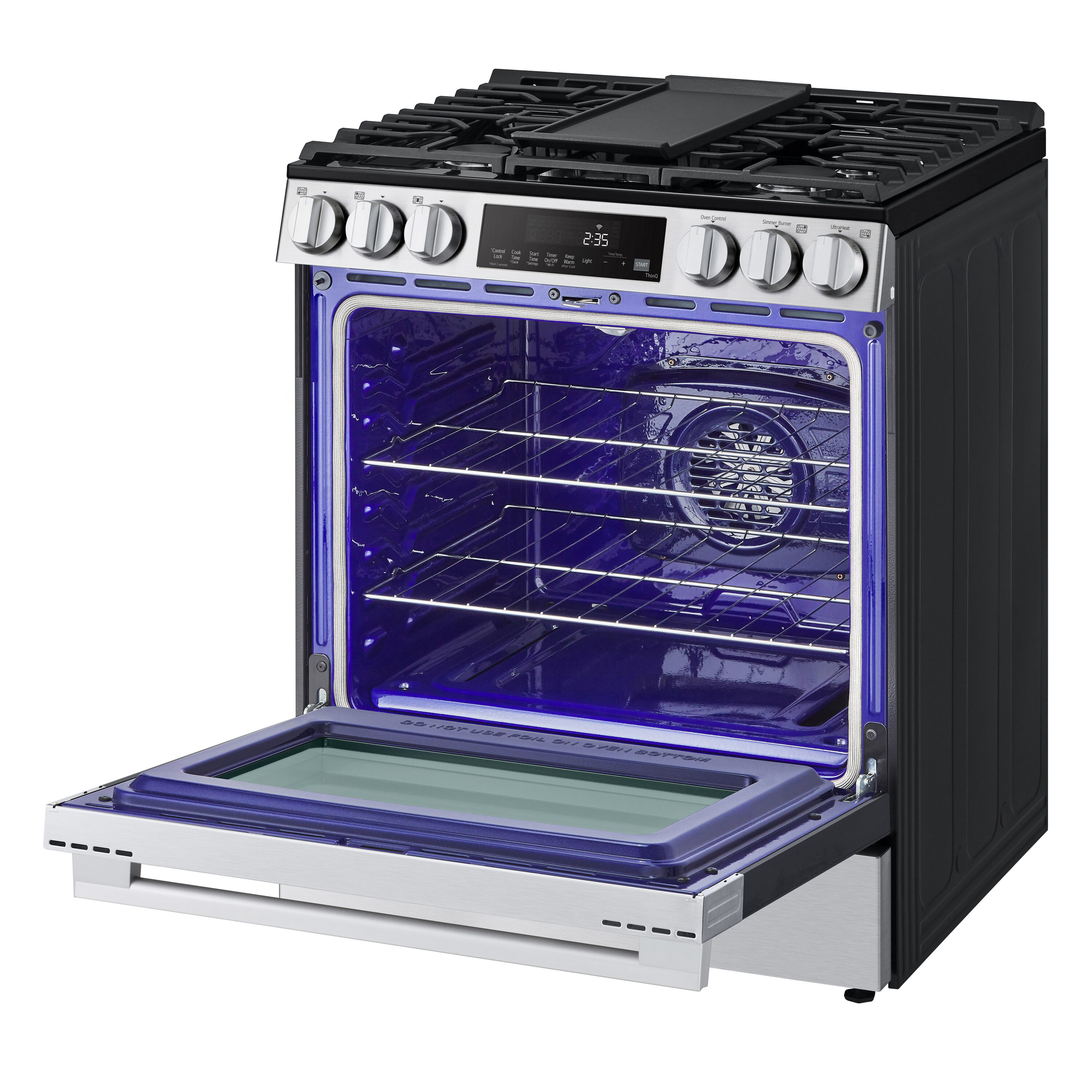 LG LSGL5833X Freestanding-Gas-Ranges - View #3