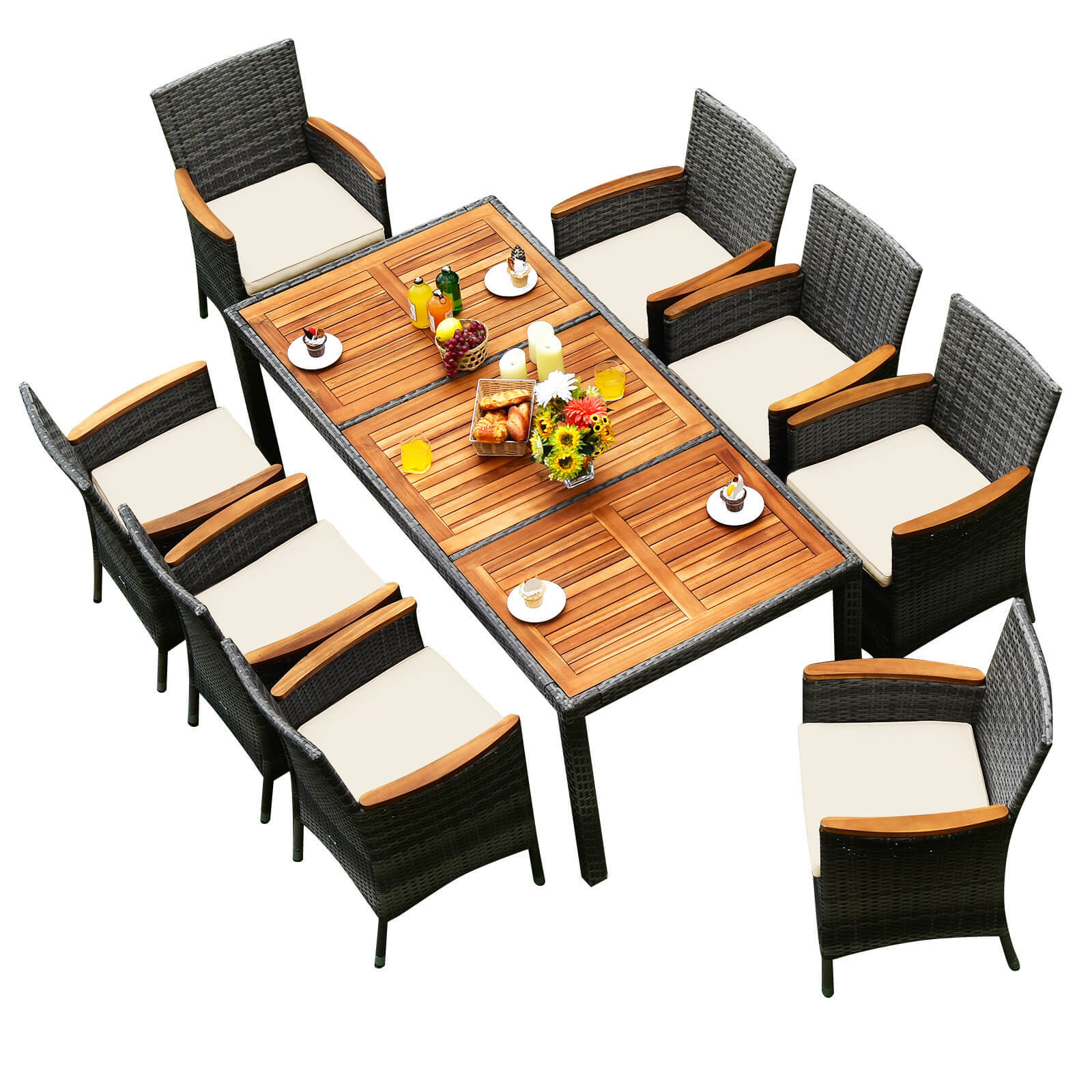 WELLFOR OUG68662A+ Patio-Dining-Sets - View #5