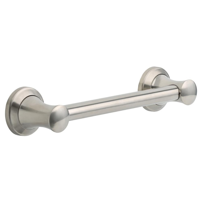 Delta Traditional 12-in Brilliance Stainless Steel Wall Mount (ADA Compliant) Grab Bar Delta Traditional 12-in Brilliance Stainless Steel Wall Mount (ADA Compliant) Grab Bar