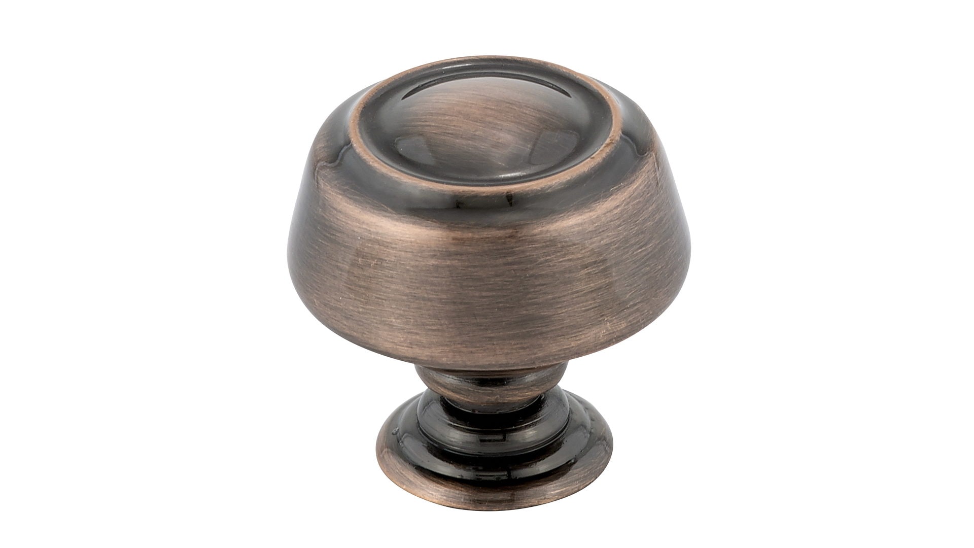 Richelieu BP0875193 Nîmes 1-3/16-in Antique Copper Round Traditional Cabinet Knob