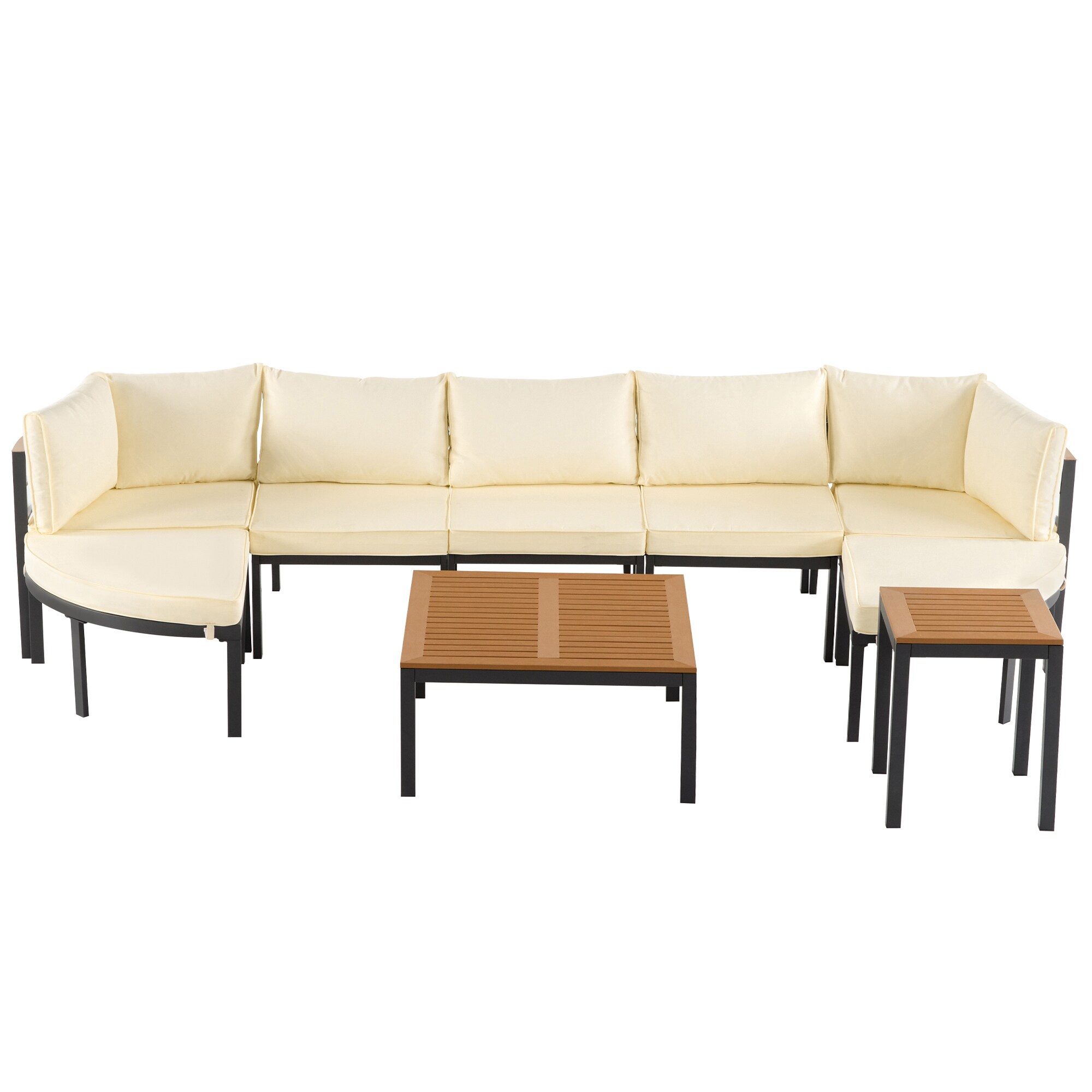 SINOFURN SYA330108BG Patio-Sofas-Daybeds - View #3