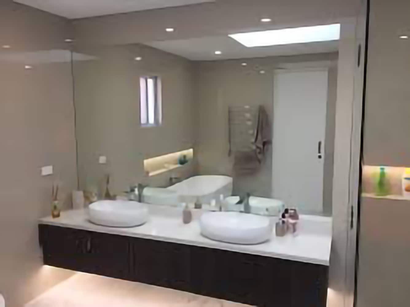 Project Source 36-in W x 60-in H Polished Frameless Wall Mirror in the  Mirrors department at