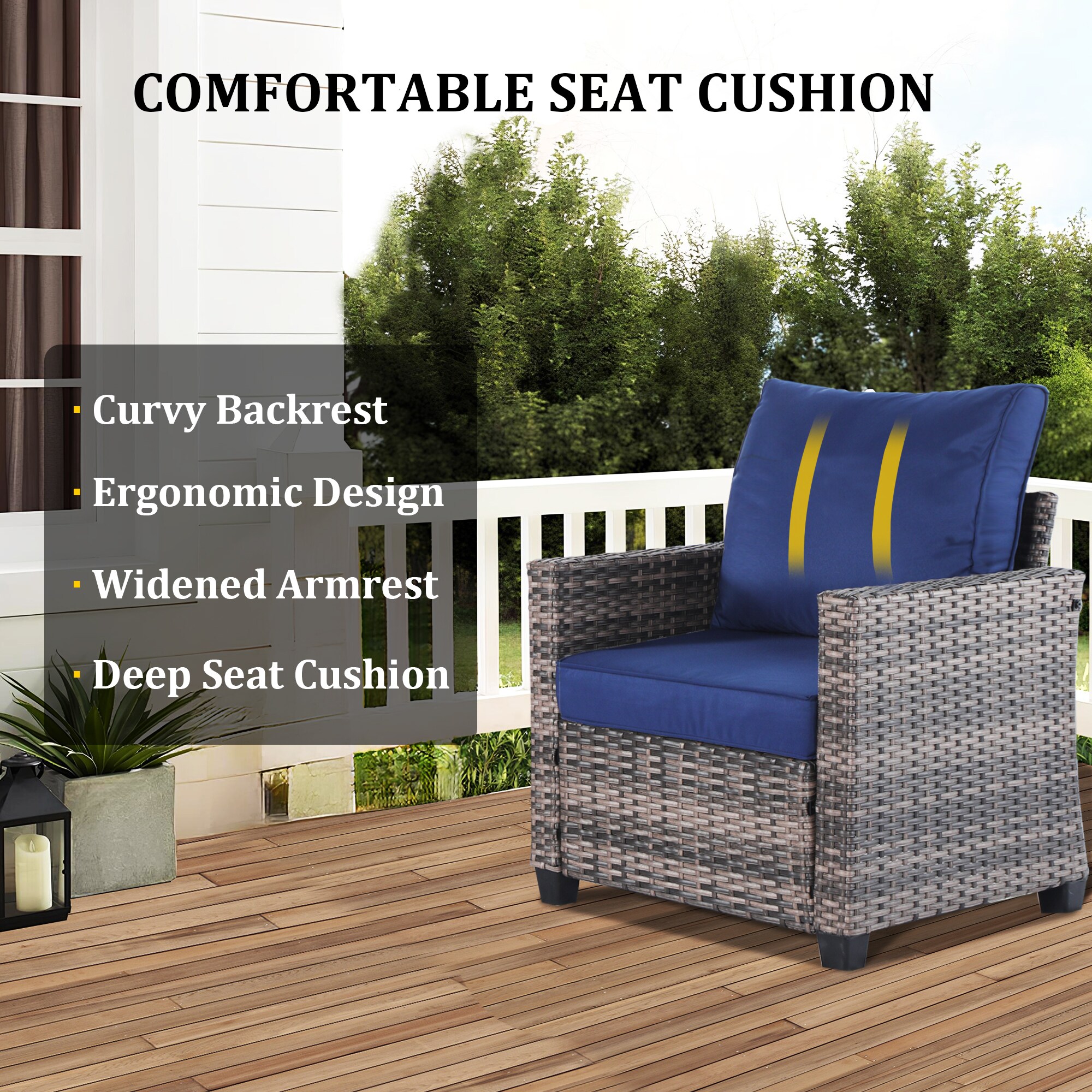 Decksplore BSMHC5001014 Patio-Conversation-Sets - View #5
