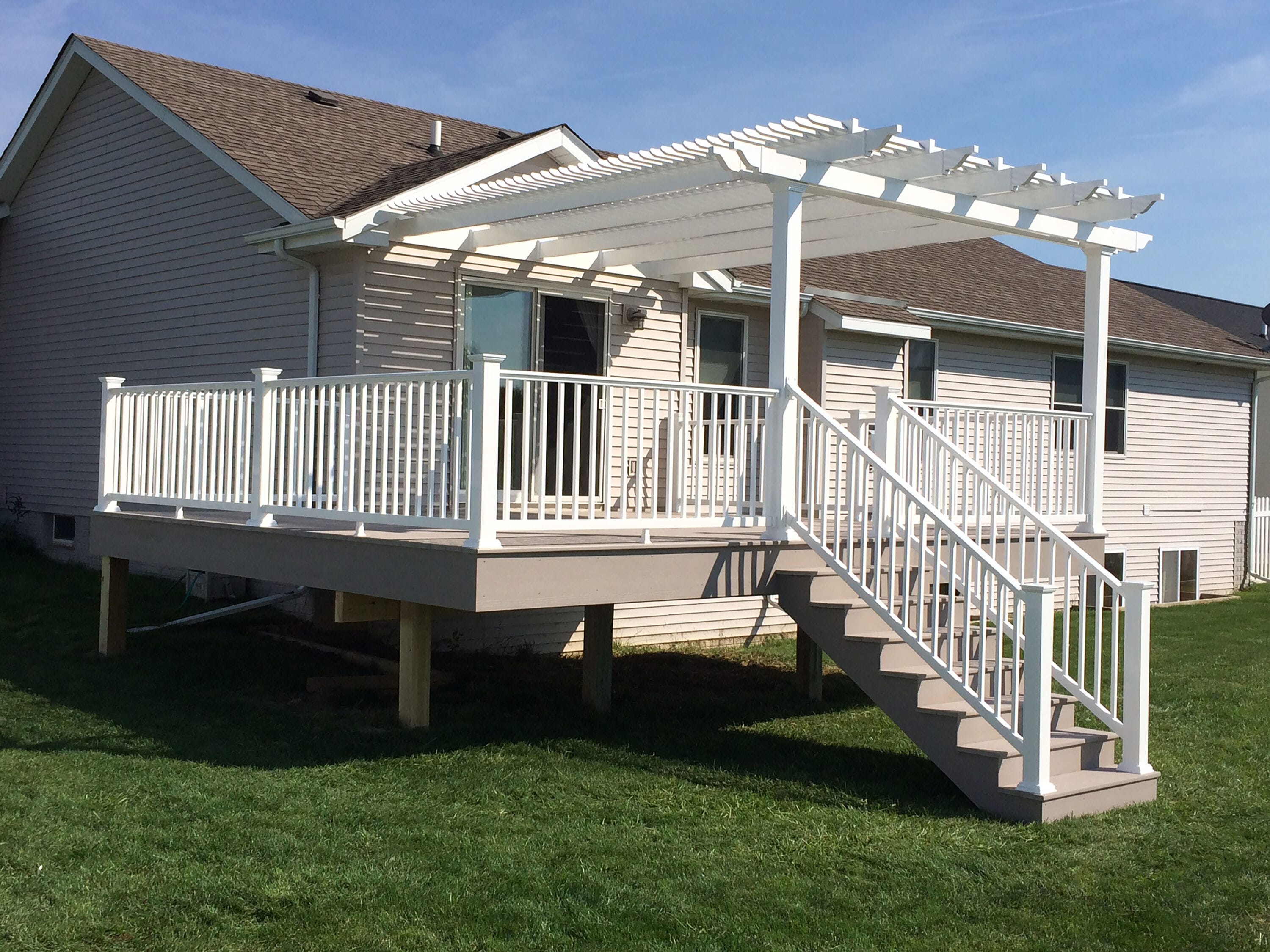 Modern Pergola Kits TRAD12X16A5INCH2023 Pergolas-2 - View #9