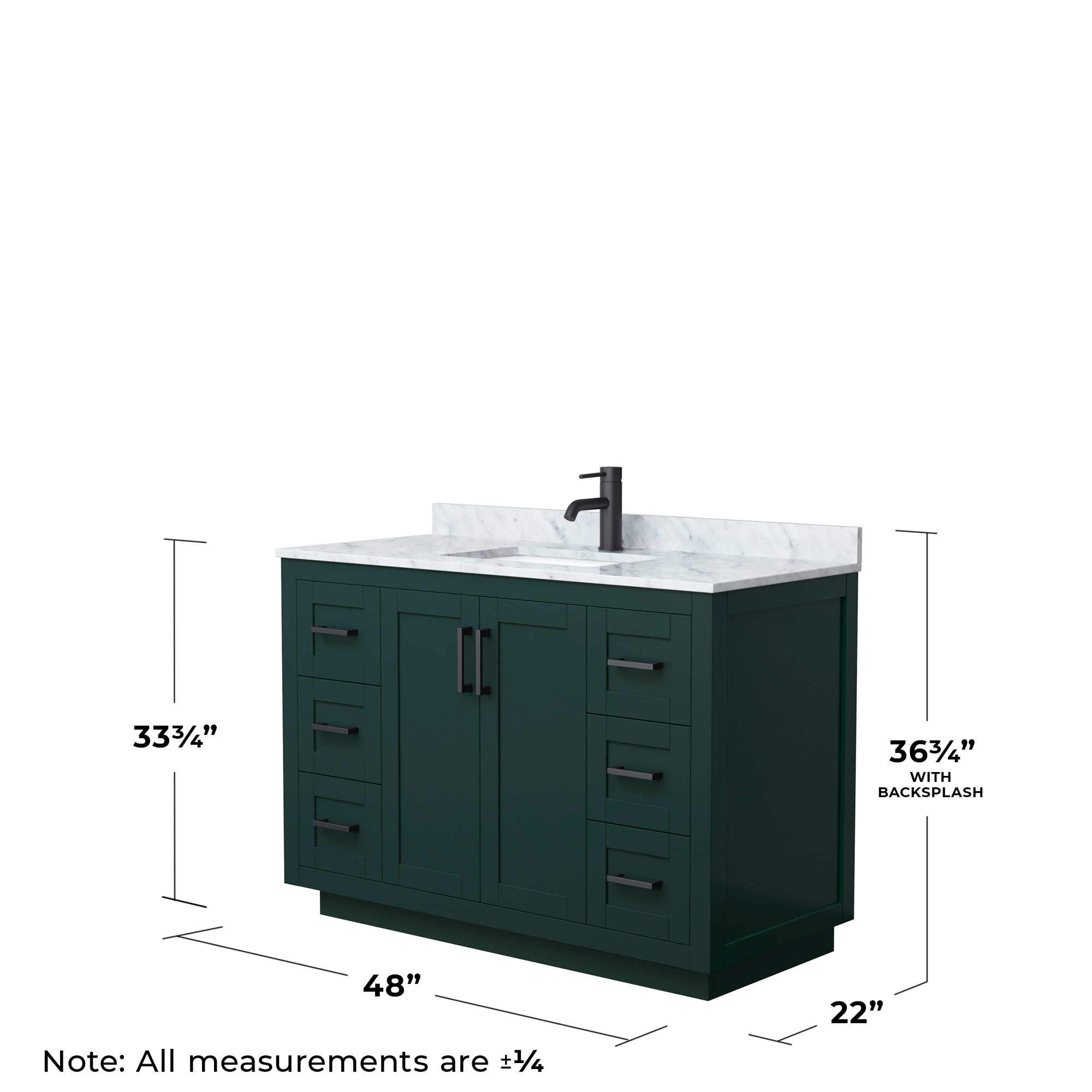 Wyndham Collection WCF292948SGKCMUNSMXX Bath-Vanity-Combo - View #5