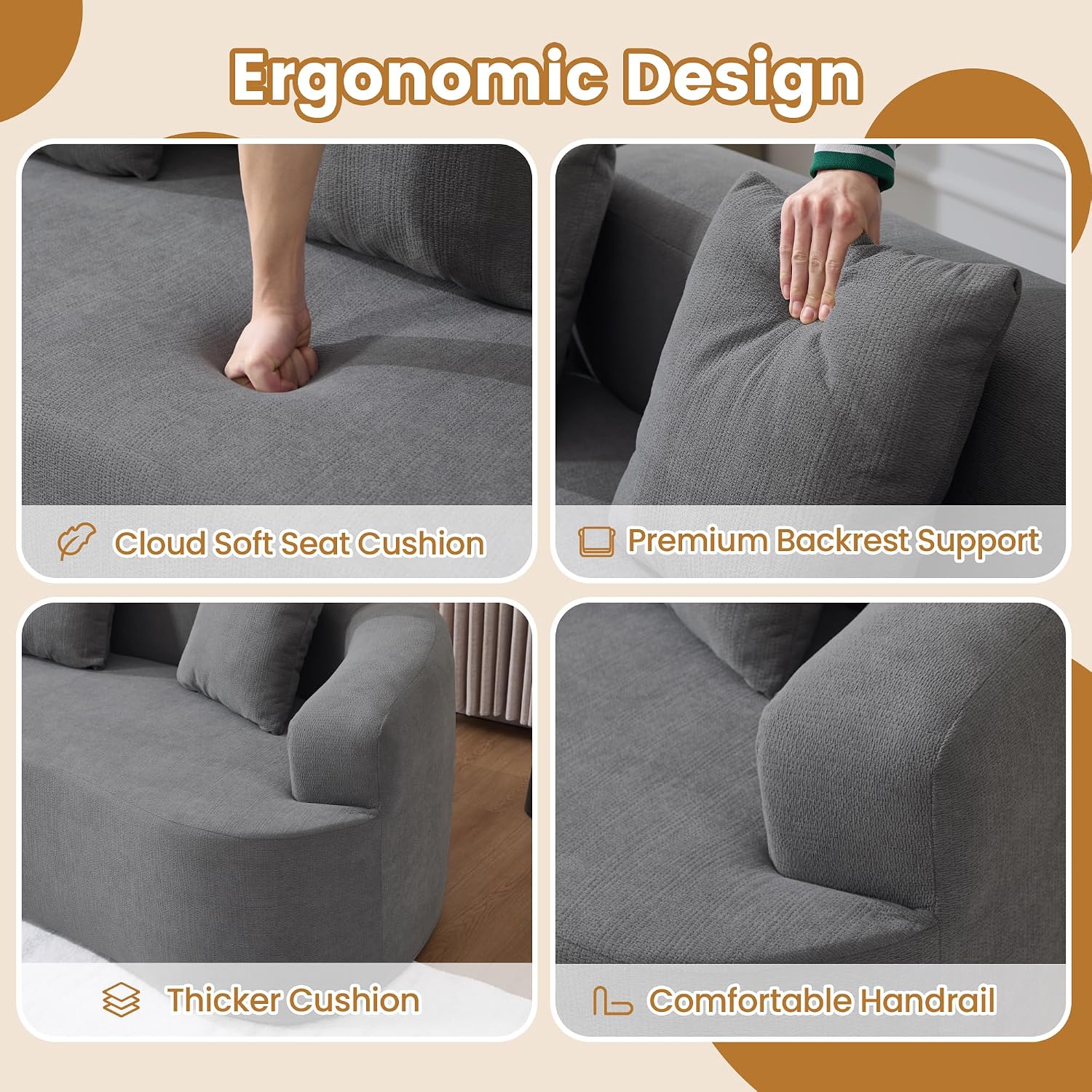 Gericco C-B0GMPS9VQW-GERICCO Sofas-Loveseats - View #5