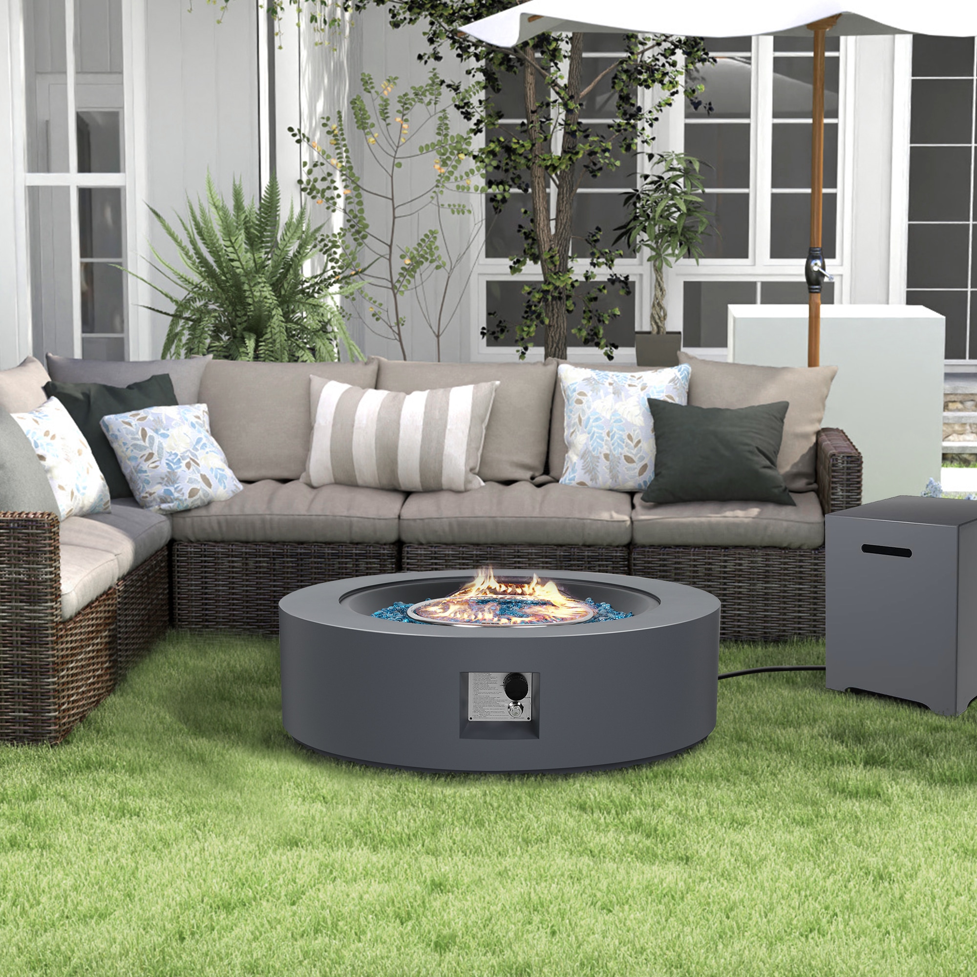 UPHA LS-56MGO-BROWN Outdoor-Gas-Firepits - View #8