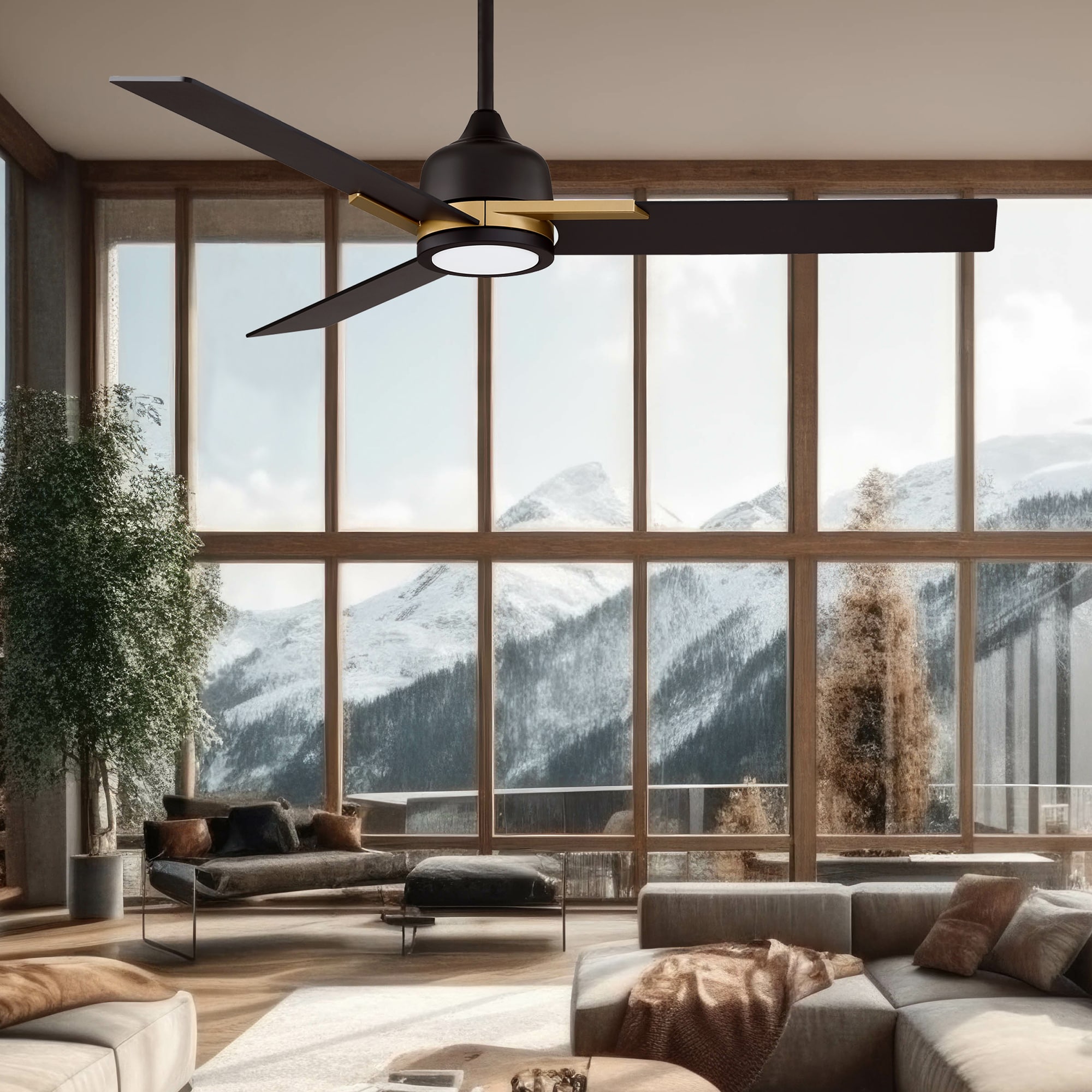 Kendal Lighting AC22452-BLK/OCB Ceiling-Fans - View #10
