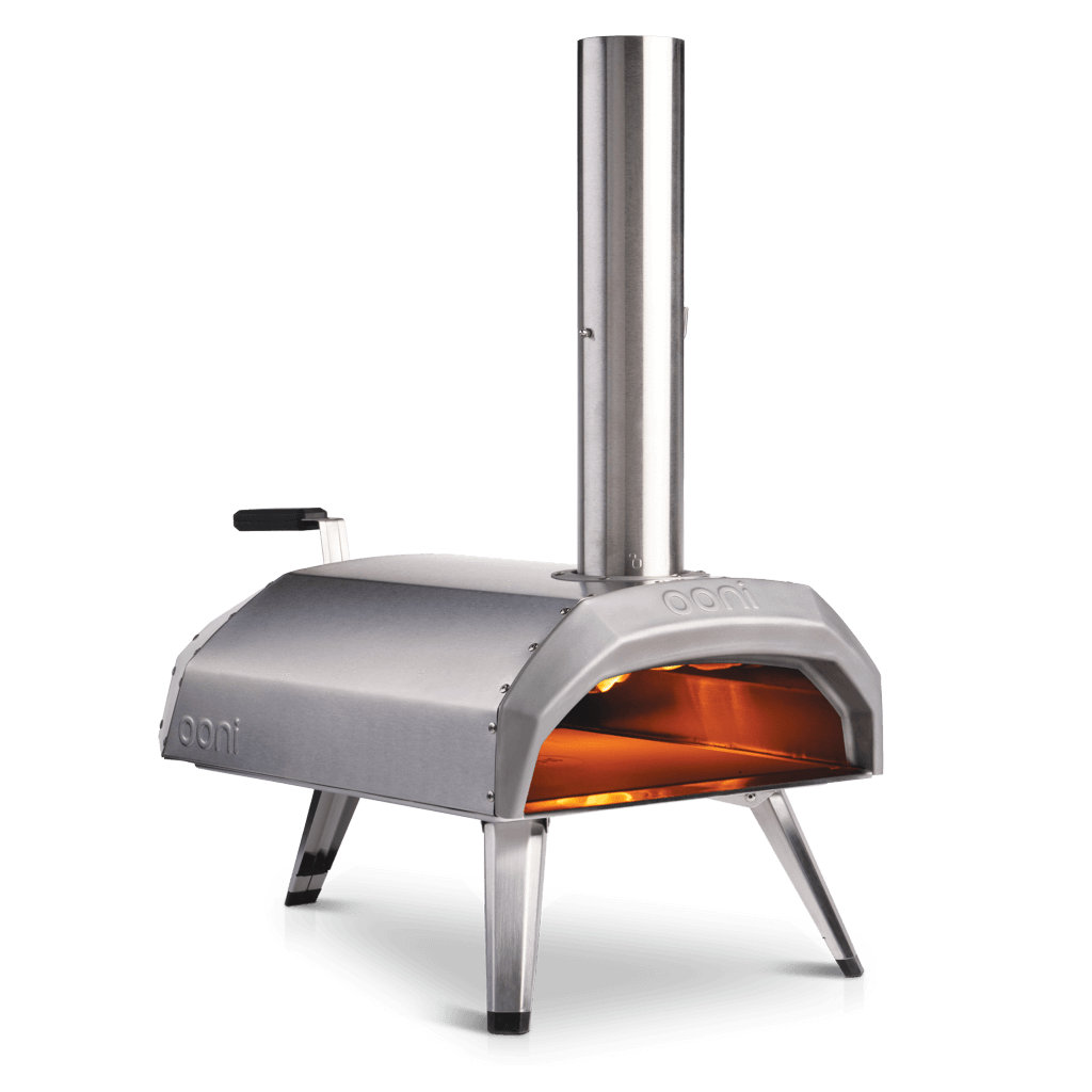 Ninja OO101 Woodfire 8-in-1 Outdoor Oven, Pizza Oven, 700°F, BBQ Smoker,  Woodfire Technology, Woodfire Pellets, Portable, Electric, Terracotta Red