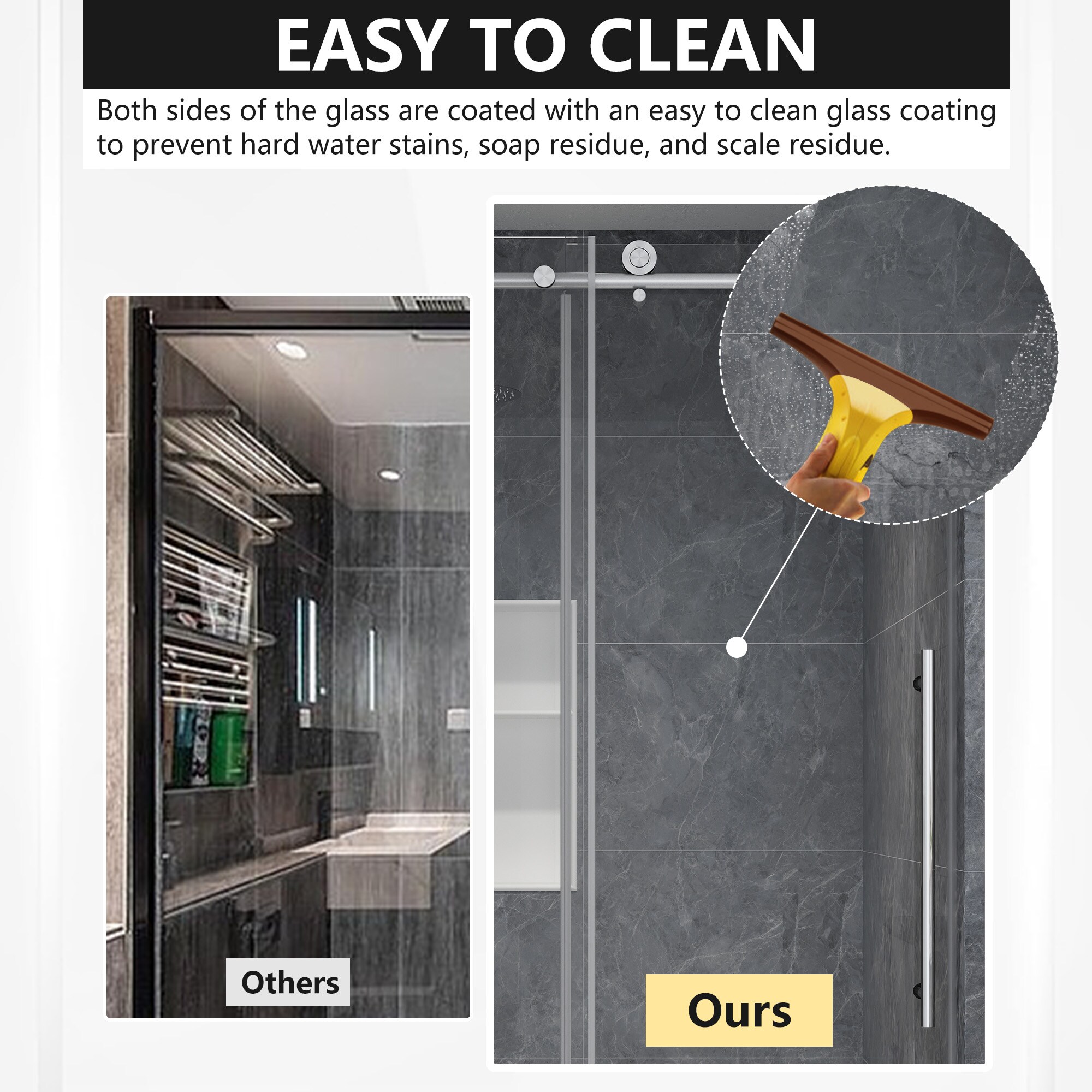 CASAINC CA-LBD6-4876BN Shower-Doors - View #8