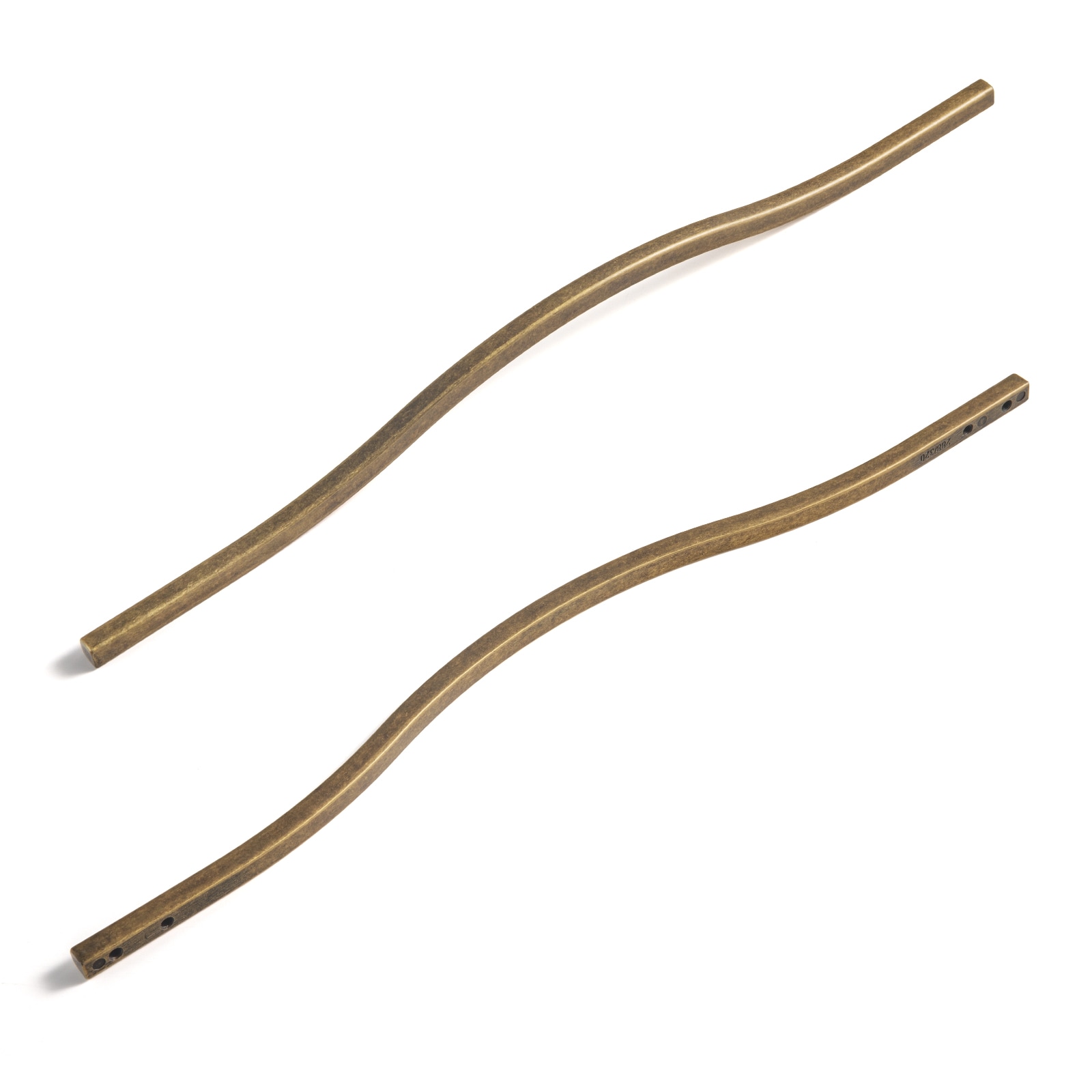 Miaokesen 6175GT-320 11-3/8-in or 12-5/8-in , 288mm or 320mm Center to Center Antique Brass Novelty Handle 6 -Pack