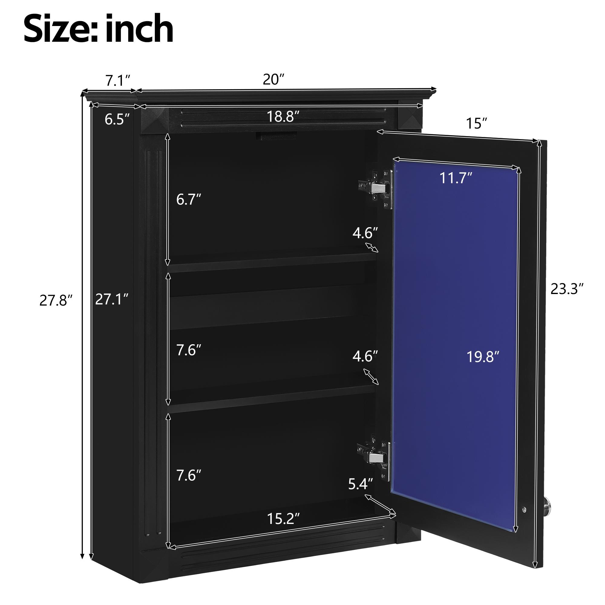 Bayfeve BF-17680B-MP Bathroom-Medicine-Cabinets - View #6