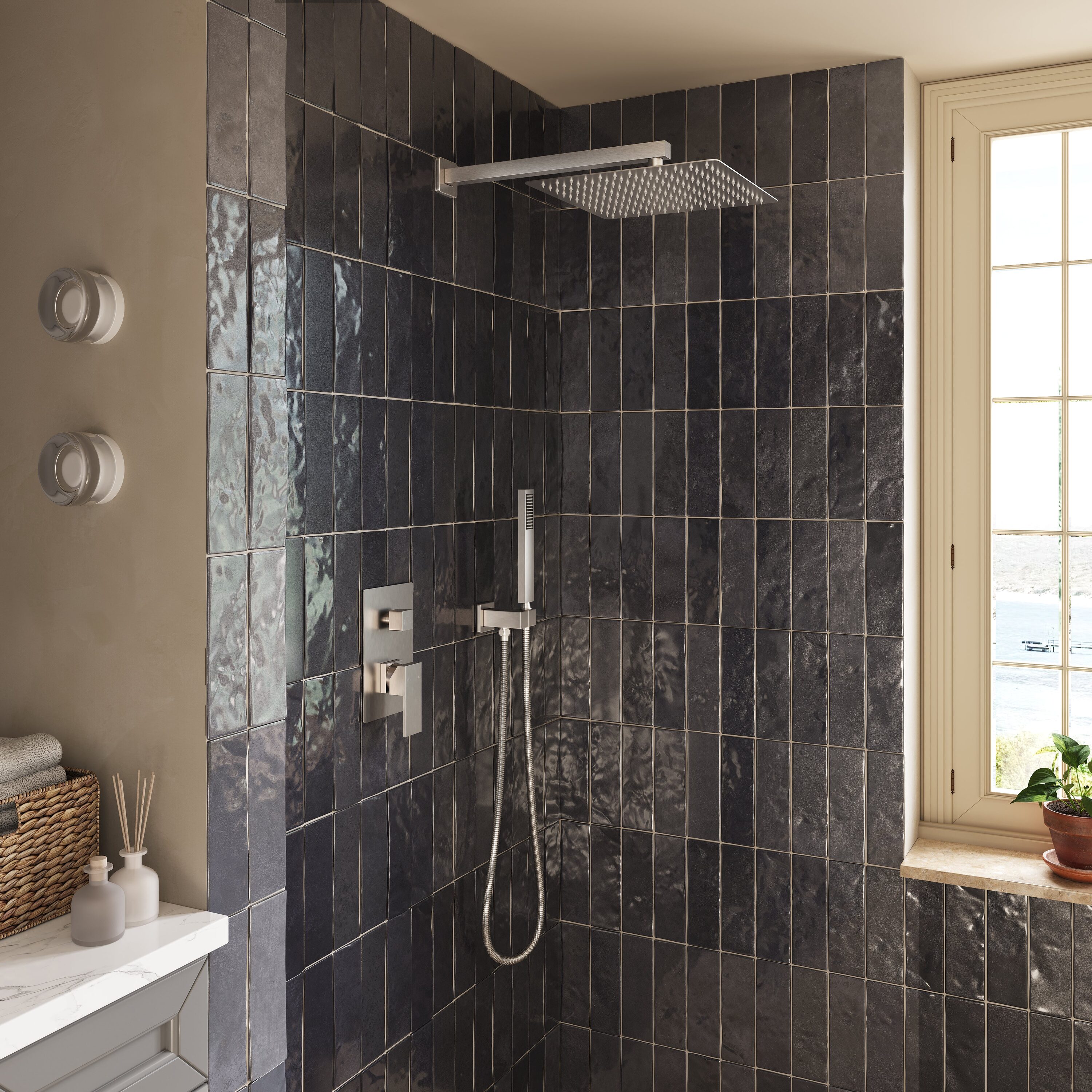 Boyel Living BLBR17002S12BN Fixed-Showerhead - View #3