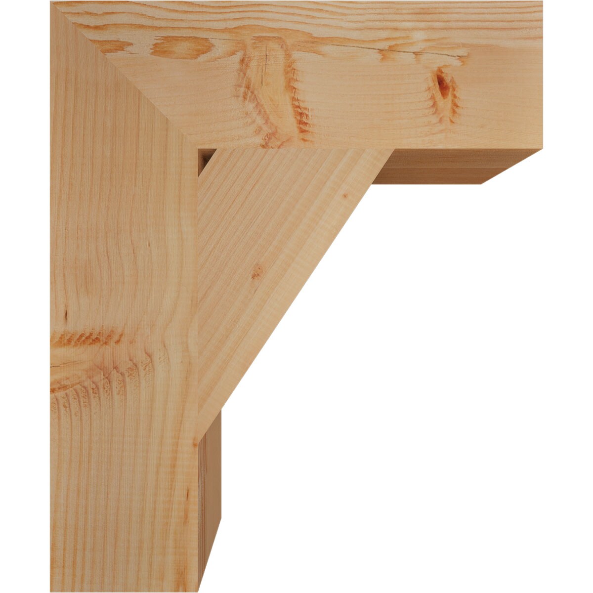 Ekena Millwork BKT06X20X24TRA05SDF Exterior-Brackets-Braces - View #3