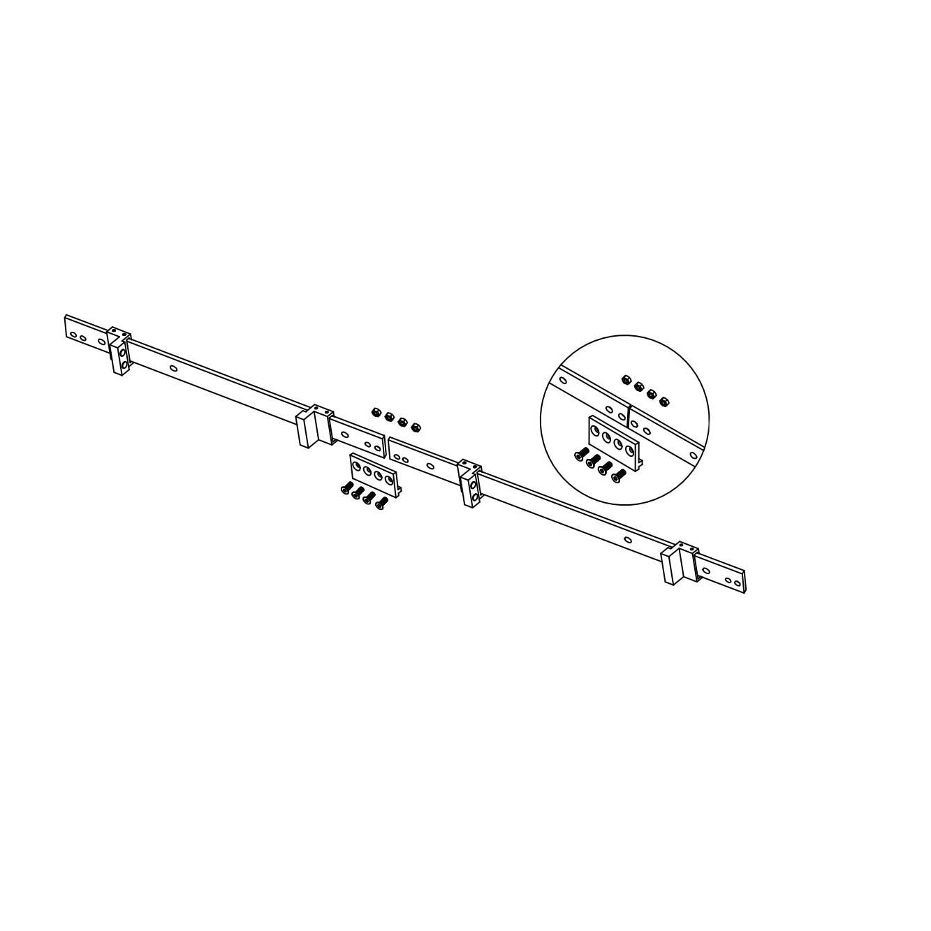 WINSOON GCM3304 Barn-Door-Roller-Kits - View #3