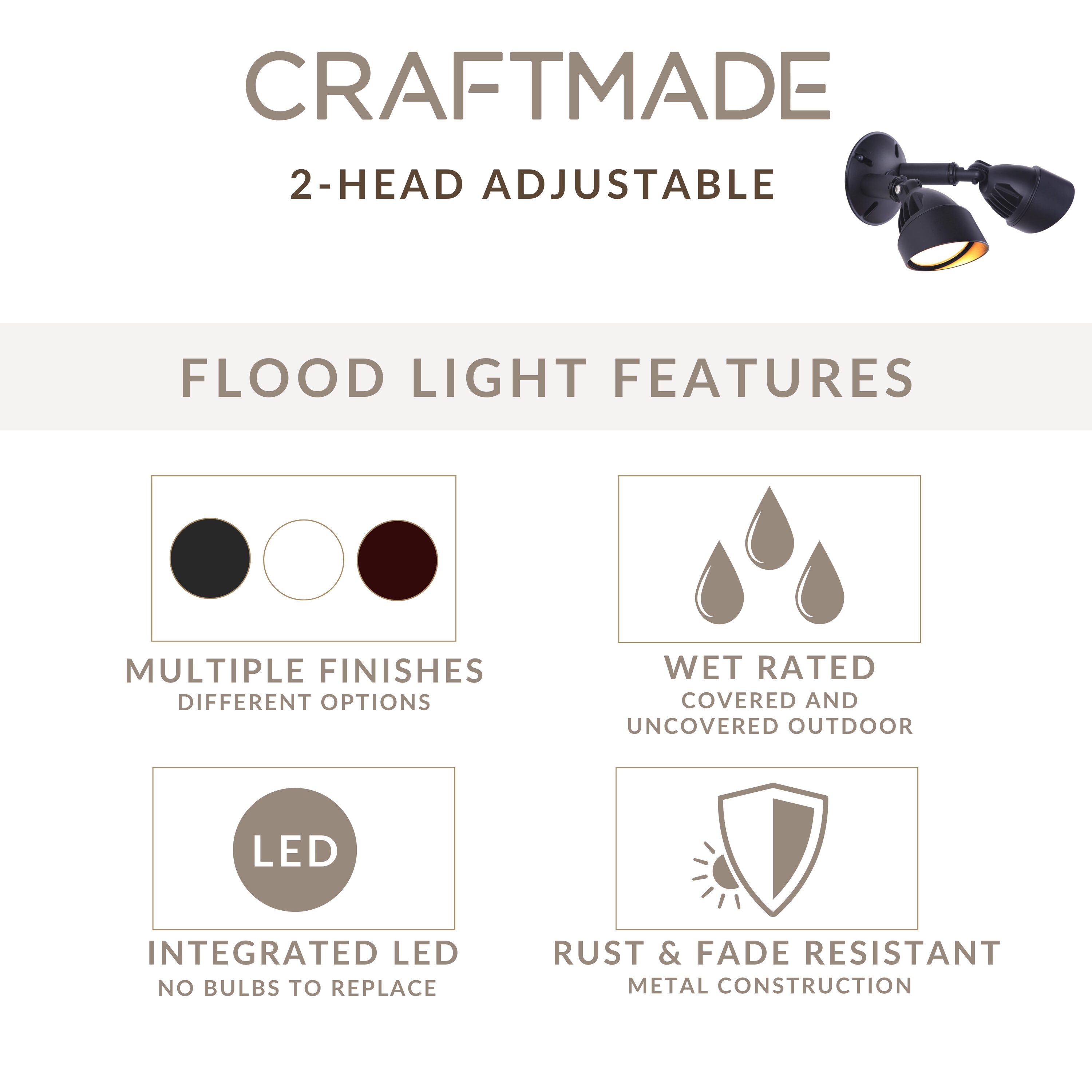 Craftmade Z422-MN-LED Spot-Lights - View #3