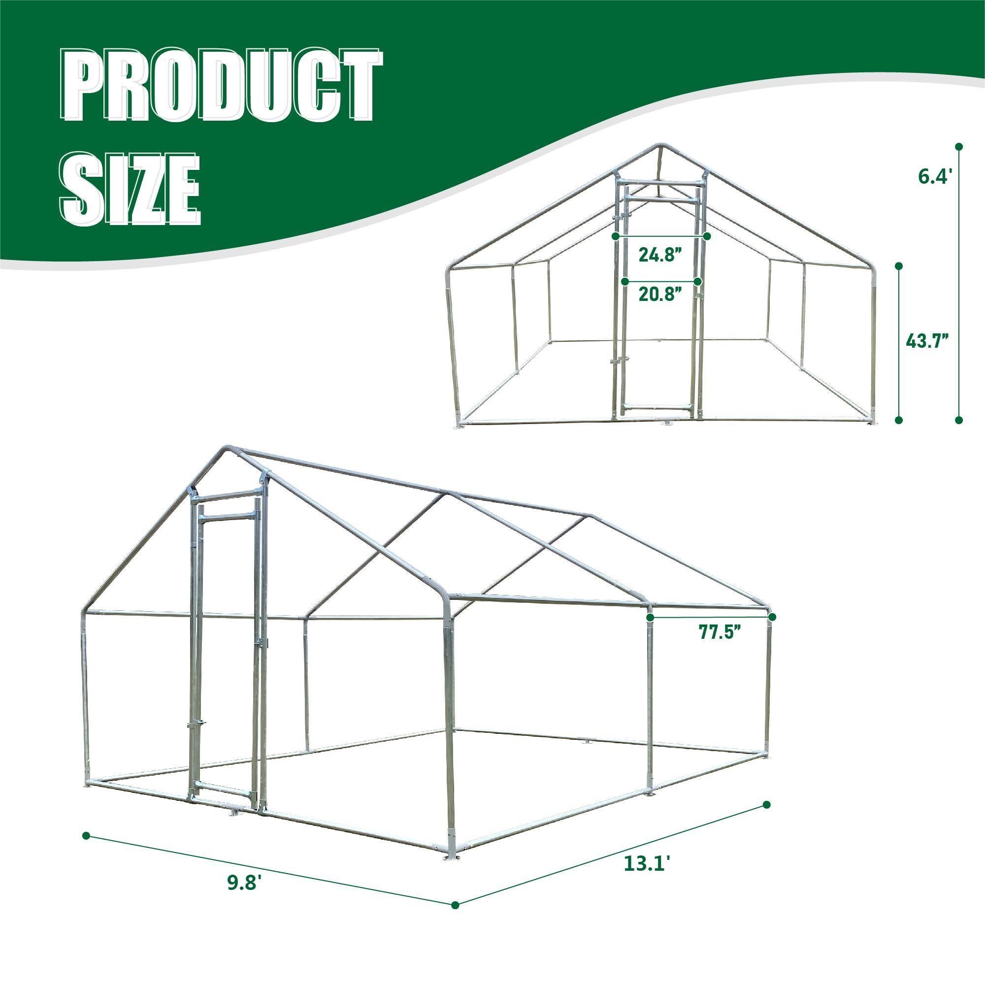 Maocao Hoom JL144217 Chicken-Coops-Rabbit-Hutches - View #2