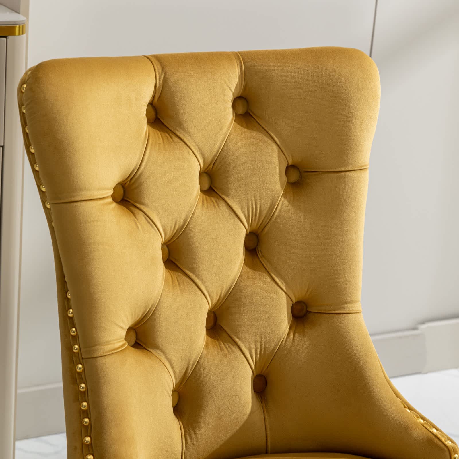 Vynxaria LEXY0108-DJCY-2YEL Dining-Chairs - View #7